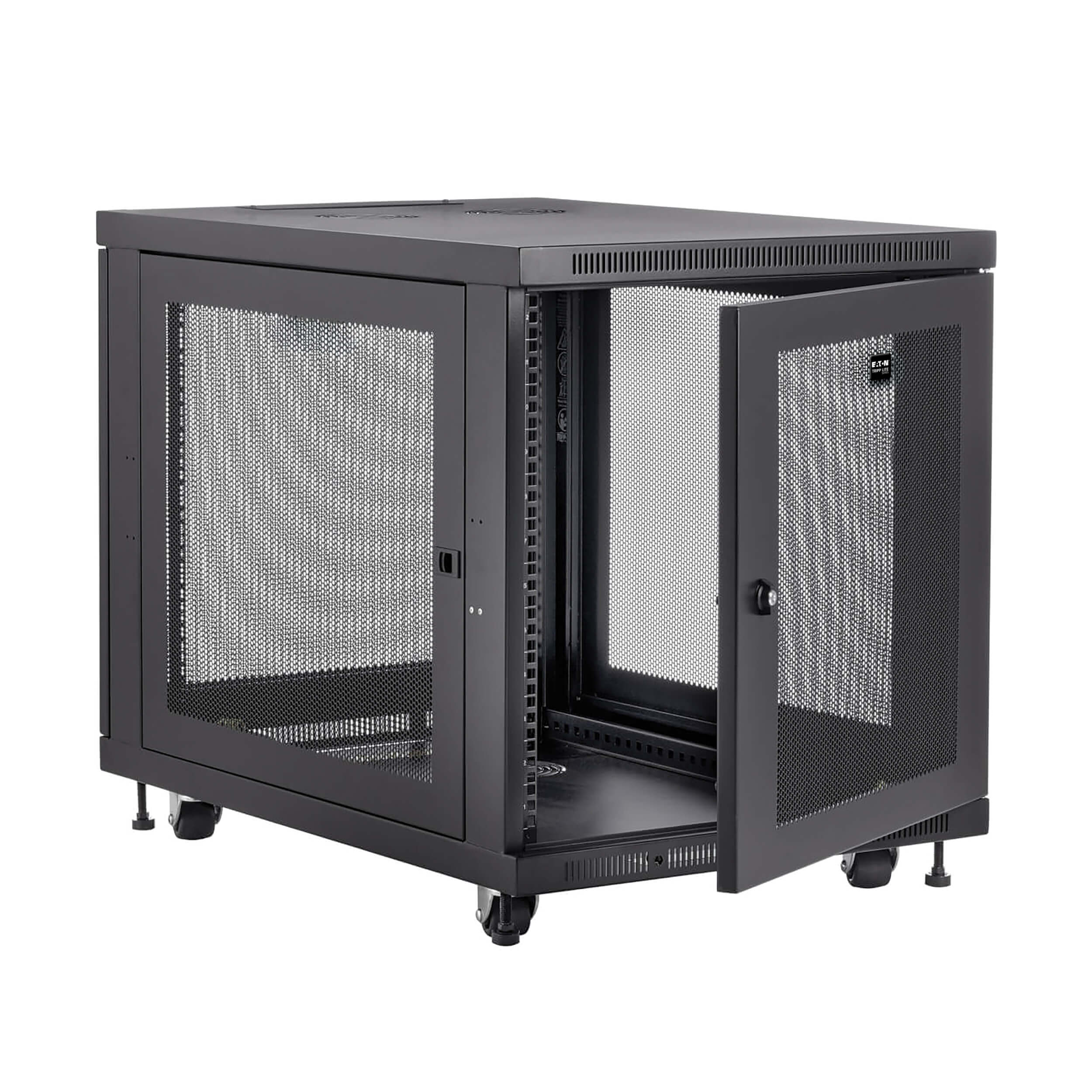 SmartRack 12U Mid-Depth Rack Enclosure Cabinet | Eaton