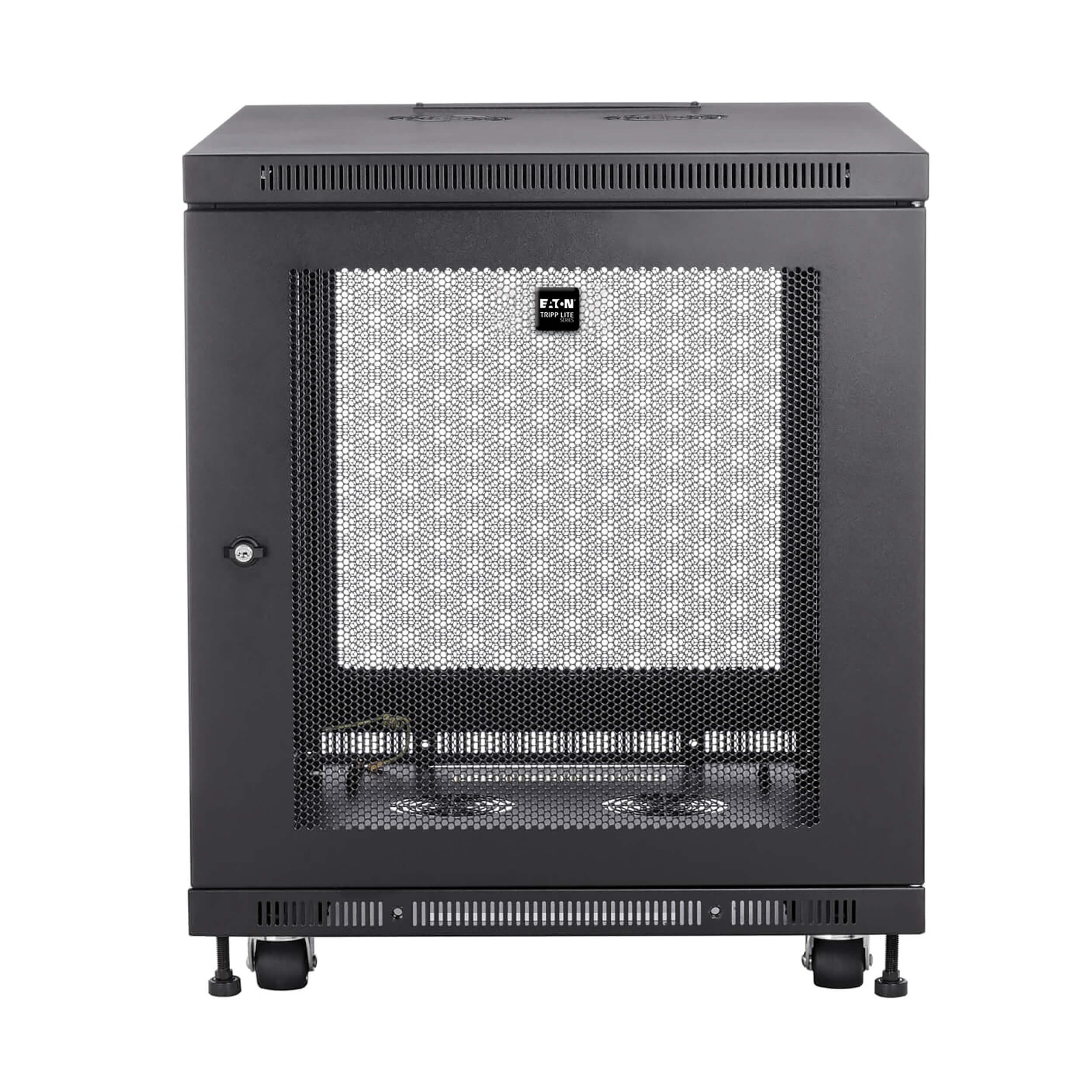 SmartRack 12U Mid-Depth Rack Enclosure Cabinet | Eaton