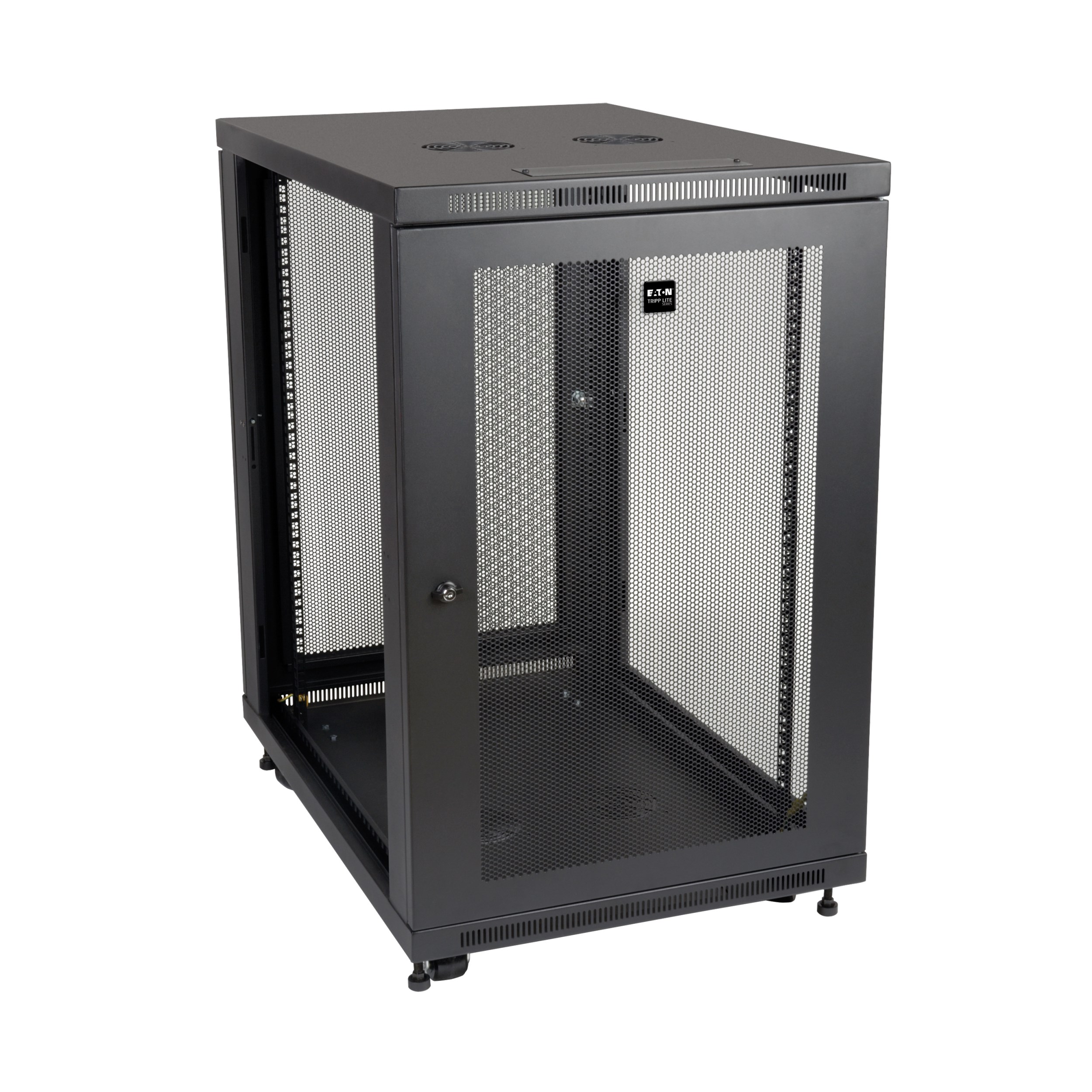 SmartRack 18U Mid-Depth Rack Enclosure Cabinet | Eaton