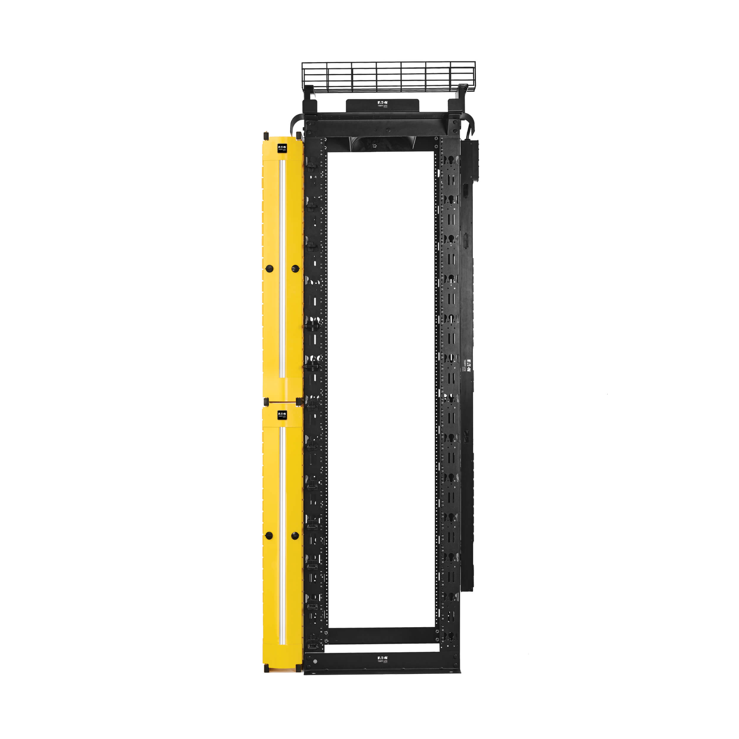 45U Heavy Duty 2Post Open Frame Rack, 24inch Deep Eaton
