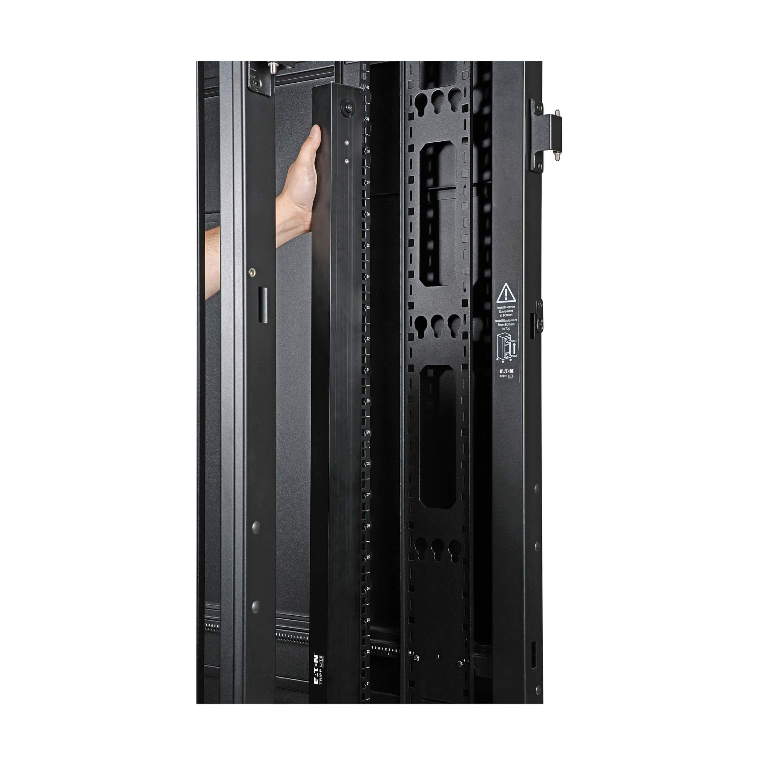 Extra Tall 52U Server Rack Cabinet, Deep, Doors & Panels Included | Eaton