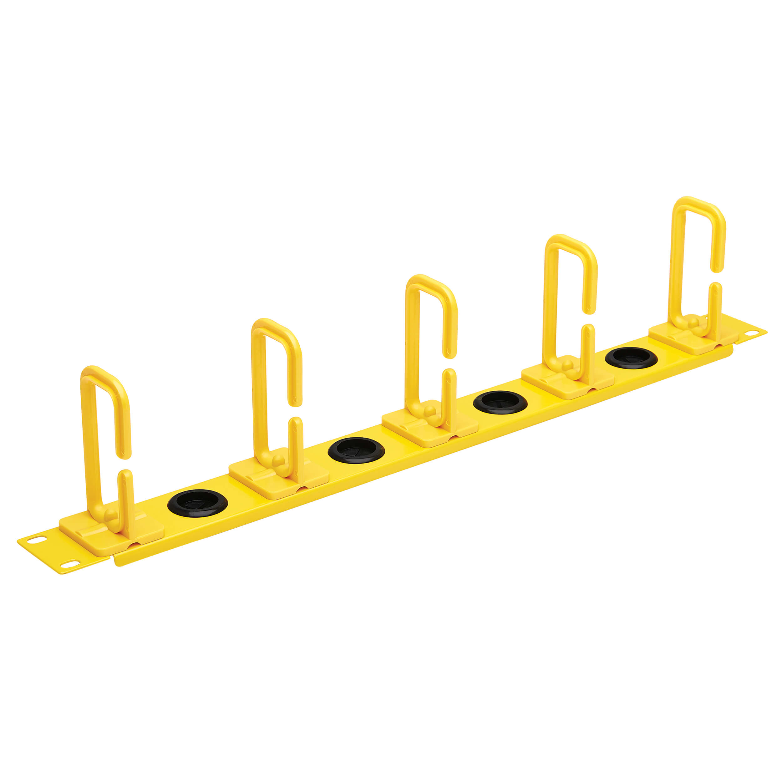 Horizontal Server Rack Cable Manager, Yellow, 1U. | Eaton