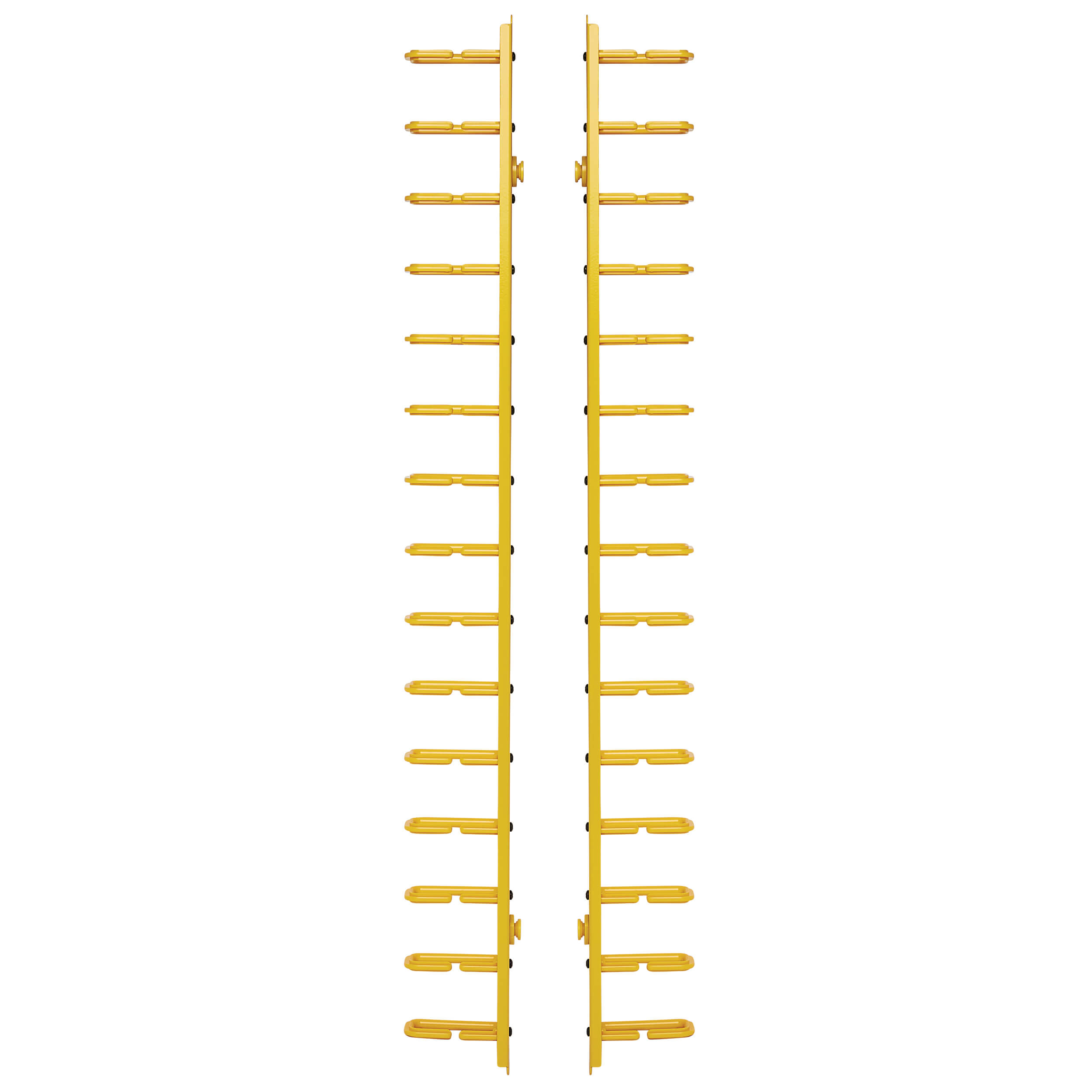Vertical Server Rack Cable Manager, Yellow, 6 ft. (1.8 m) | Eaton