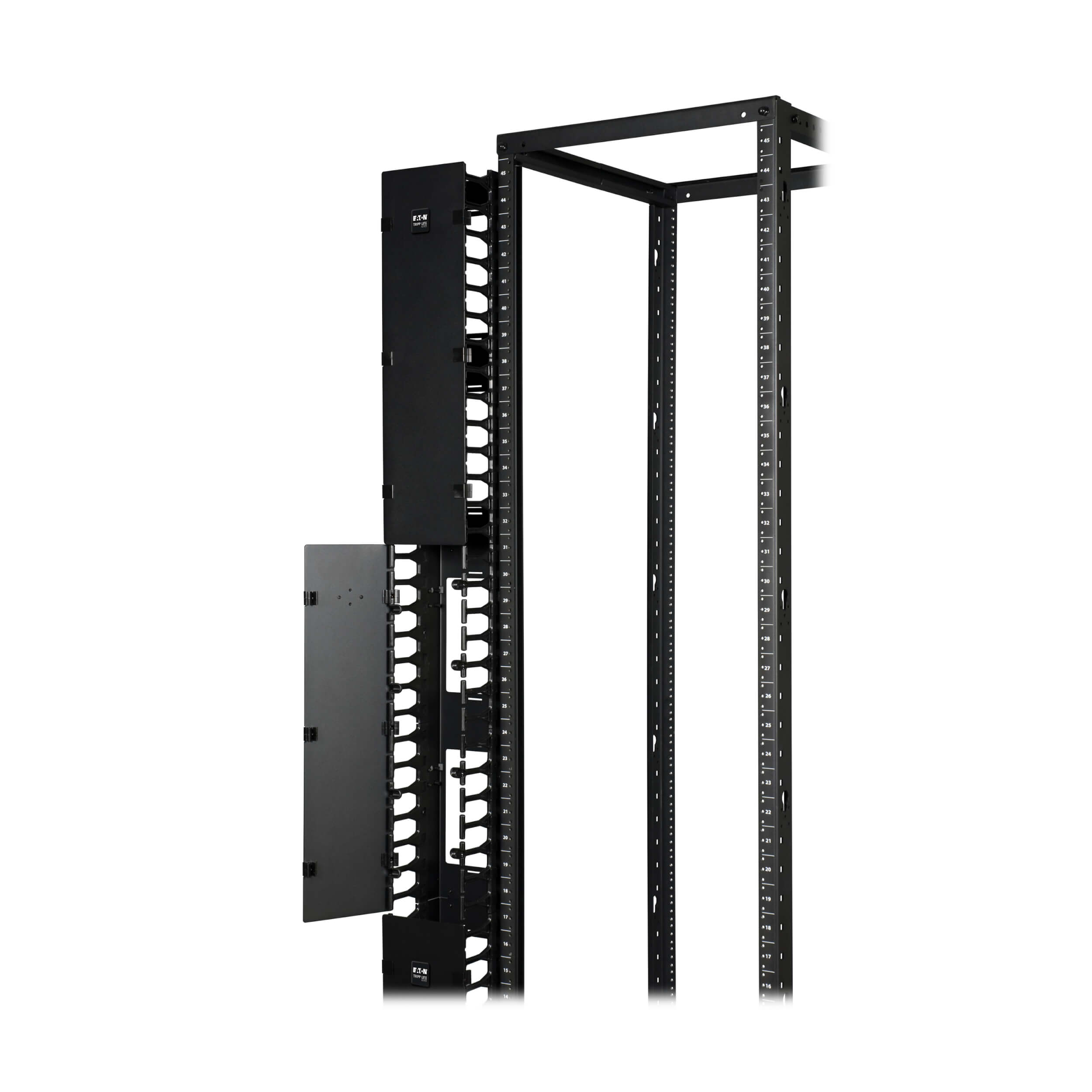 Server Rack Cable Manager, Vertical, 6-in. | Eaton
