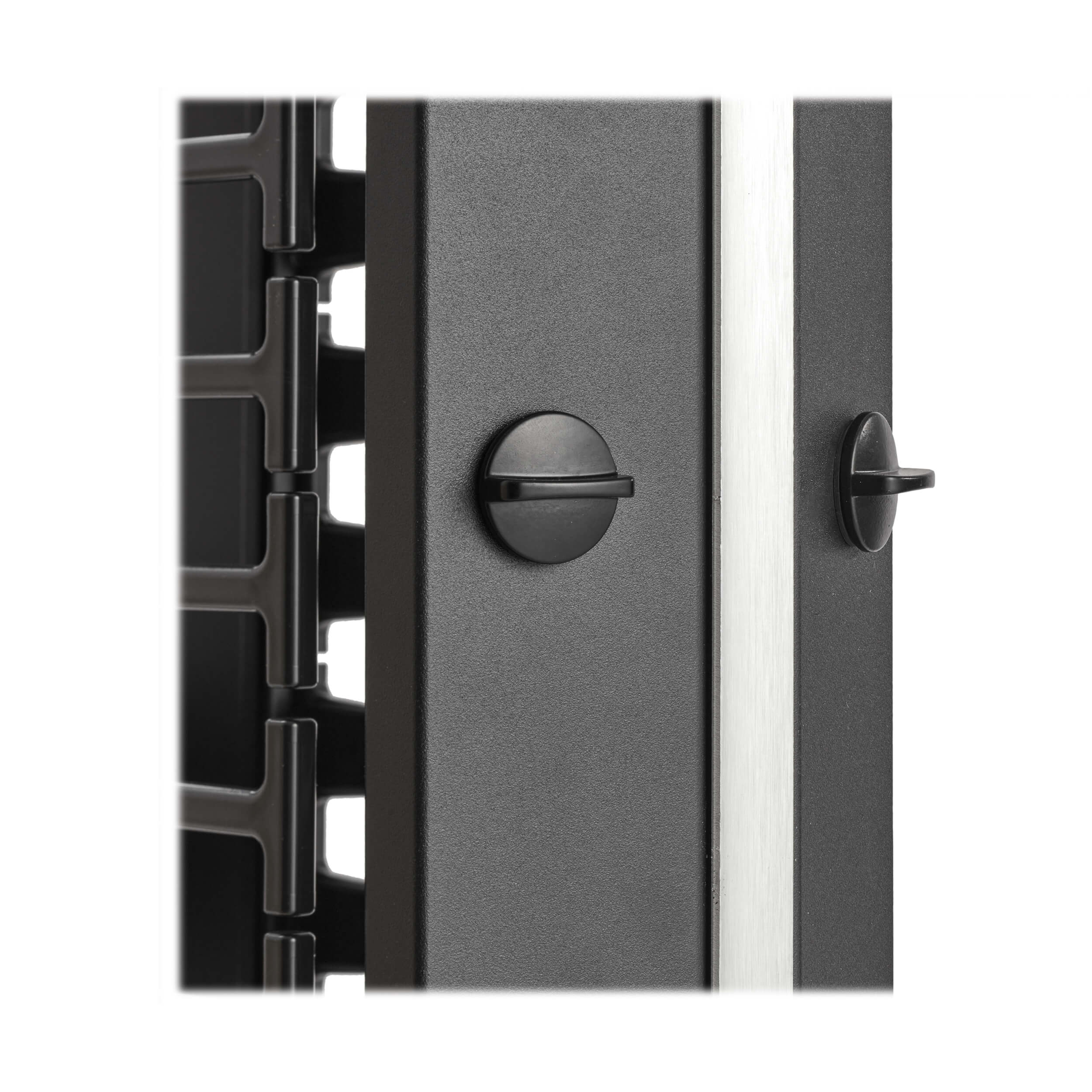 Vertical Cable Manager, 2-Post, 4 Post Racks, 6-in Wide, Double-Sided ...