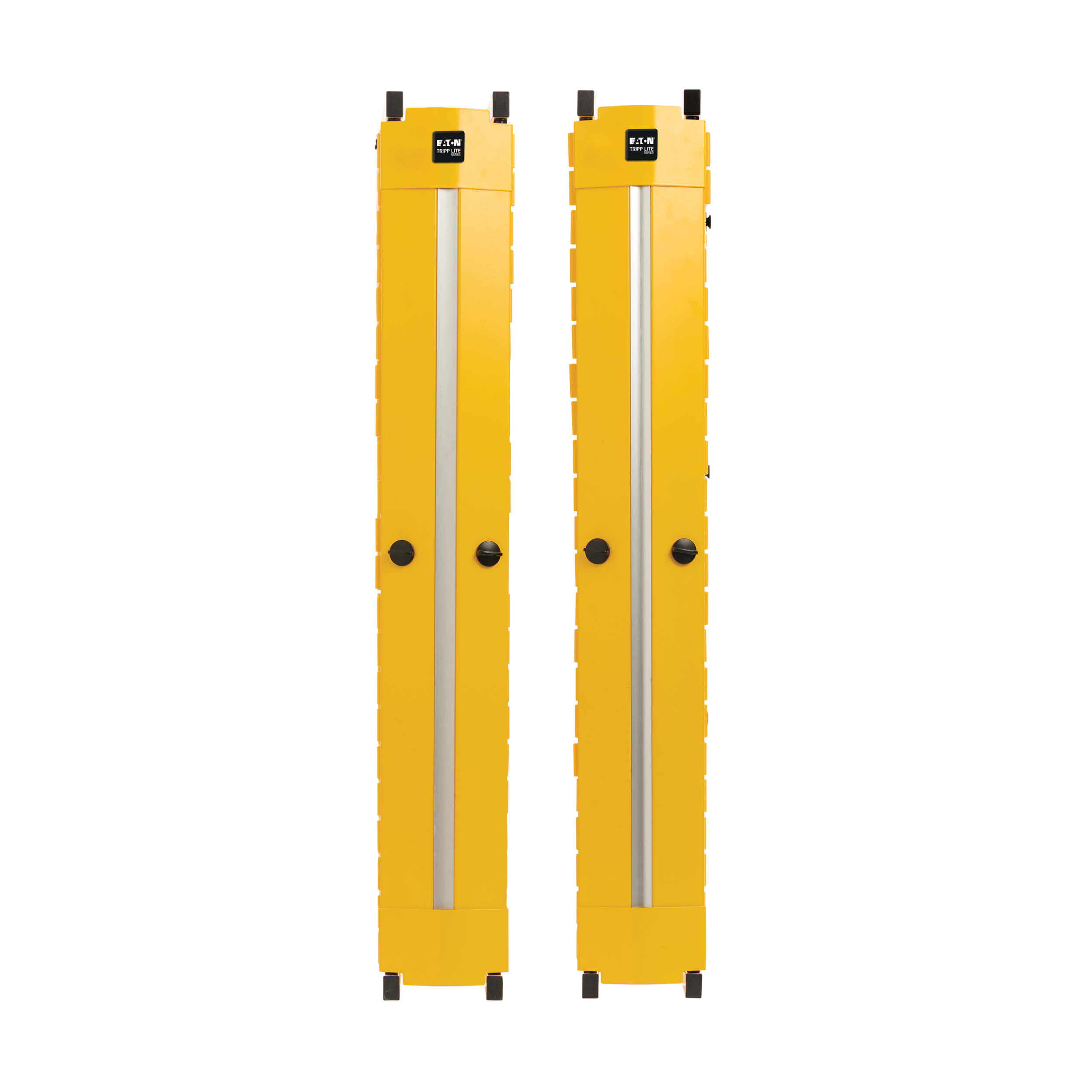 Vertical Cable Manager, 2-Post, 4 Post Racks, 6-in Wide, Yellow | Eaton