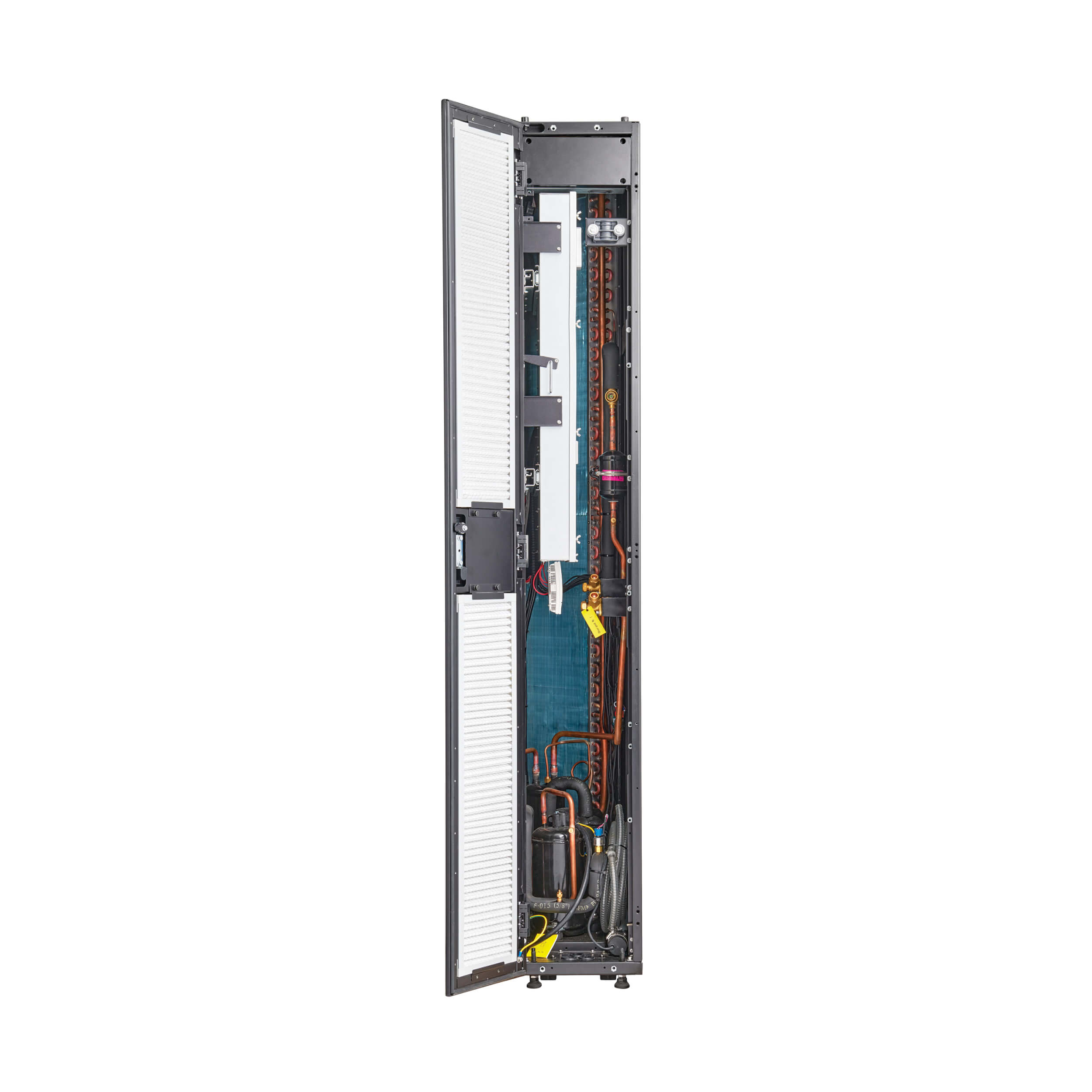 Service Rack With Ac In-Row Air Conditioner for Server Racks, 12kW, 300mm, 3PH, 208V, DX ...
