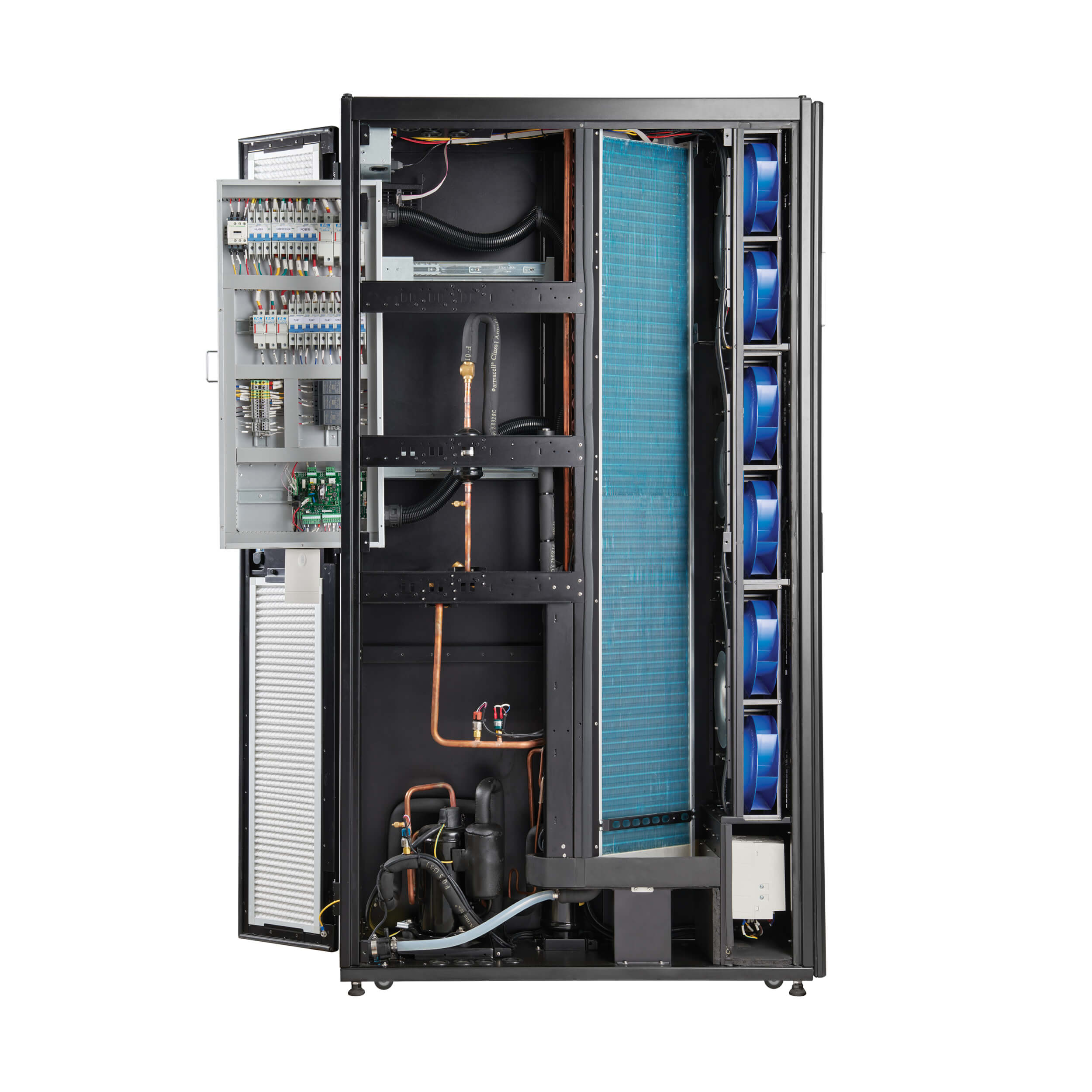 InRow Air Conditioner for Server Racks, 25kW, 300mm, 3PH, 208V, DX