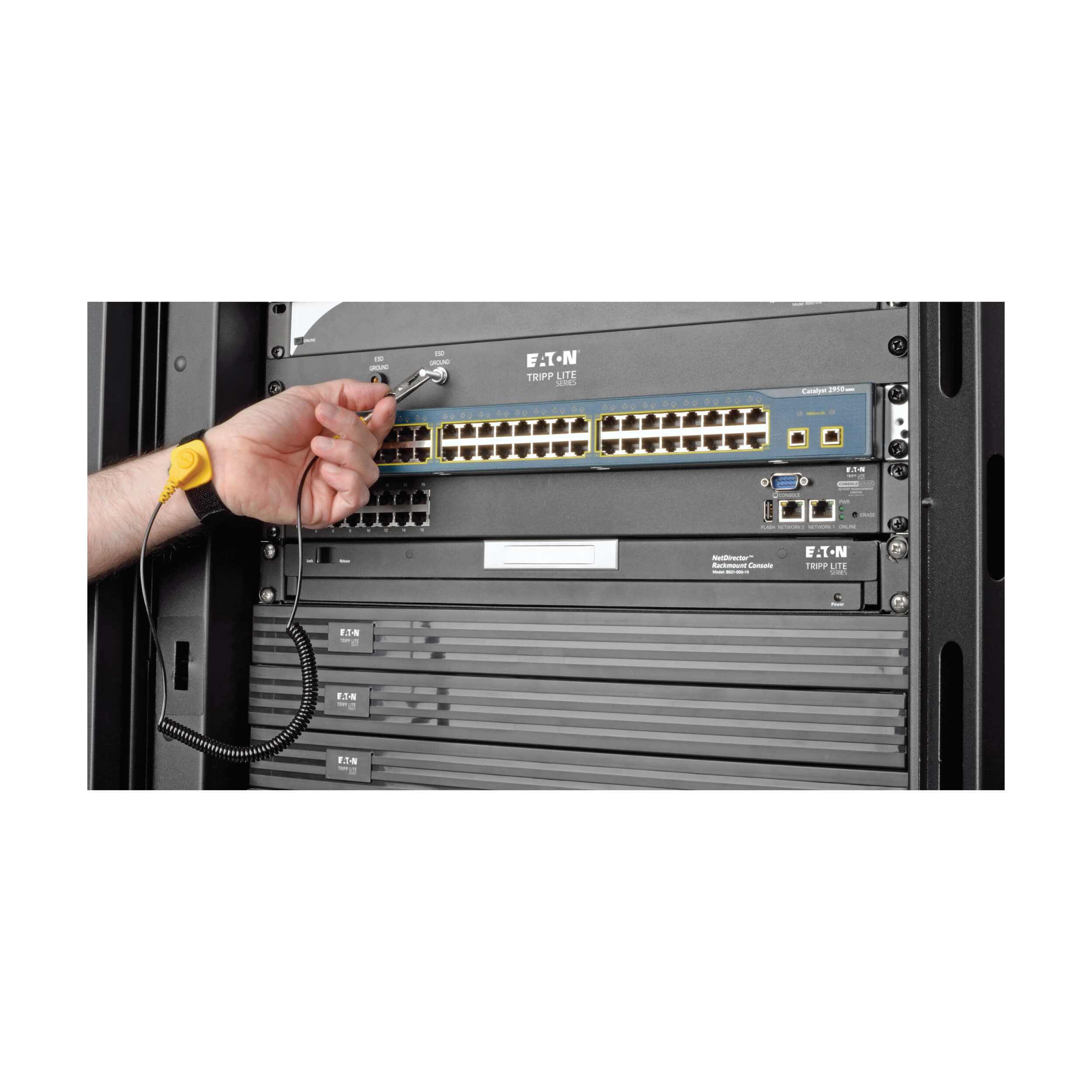 SmartRack 1U ESD Grounding Panel | Eaton