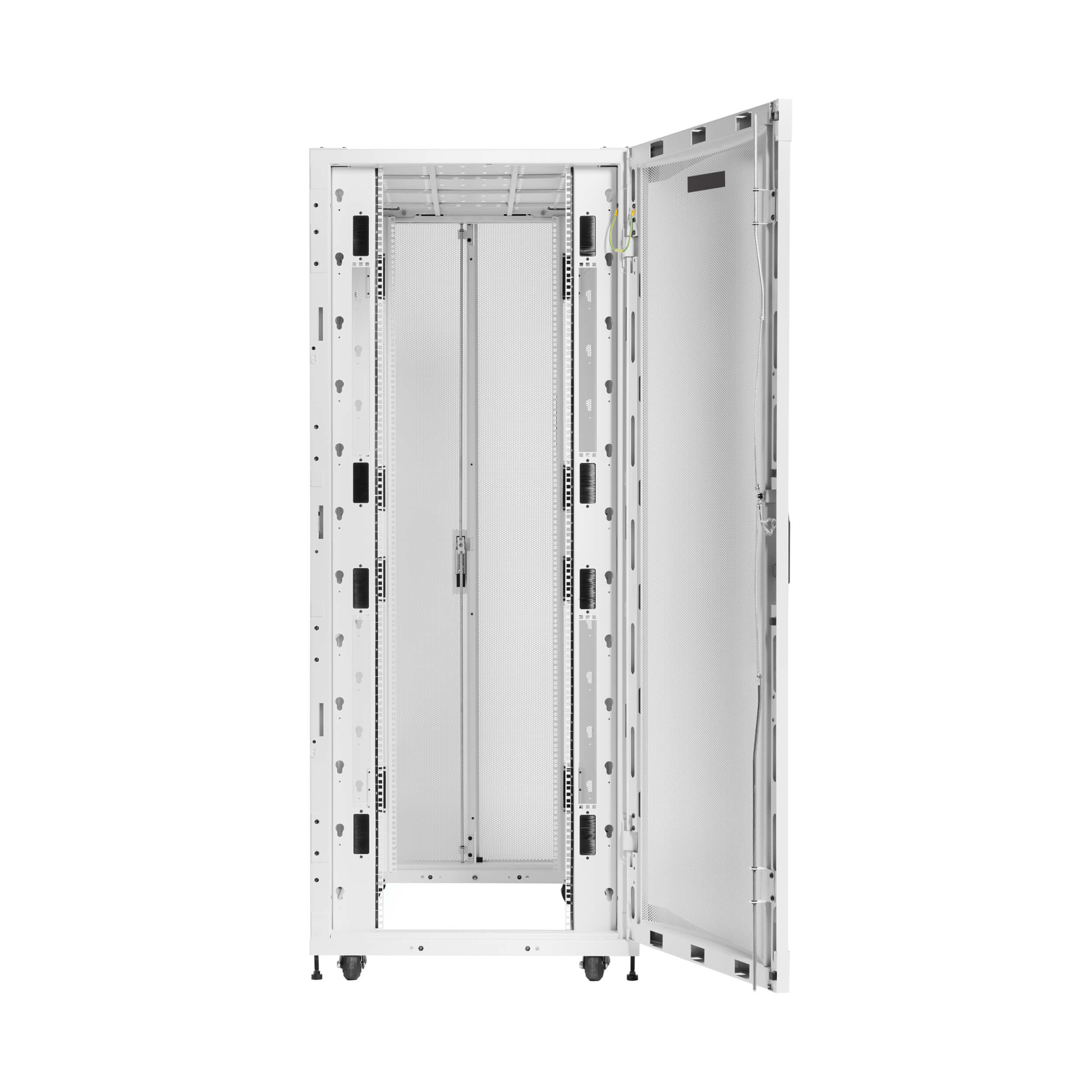 42U Heavy-Duty Deep Extra Wide AI Server Rack Enclosure, White | Eaton