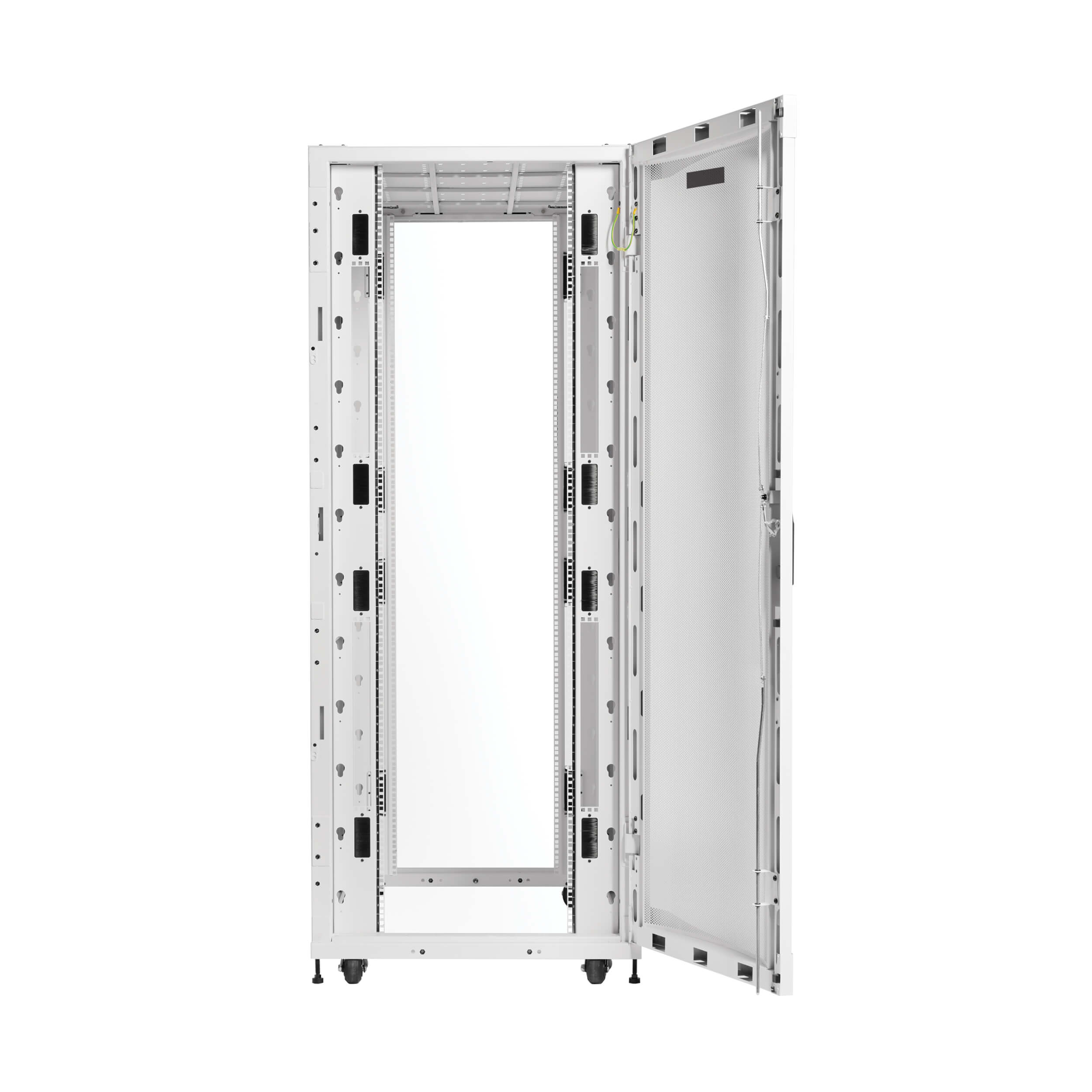 Ai Racy Rack 42U Heavy-Duty Deep Extra Wide AI Server Rack Enclosure, White | Eaton