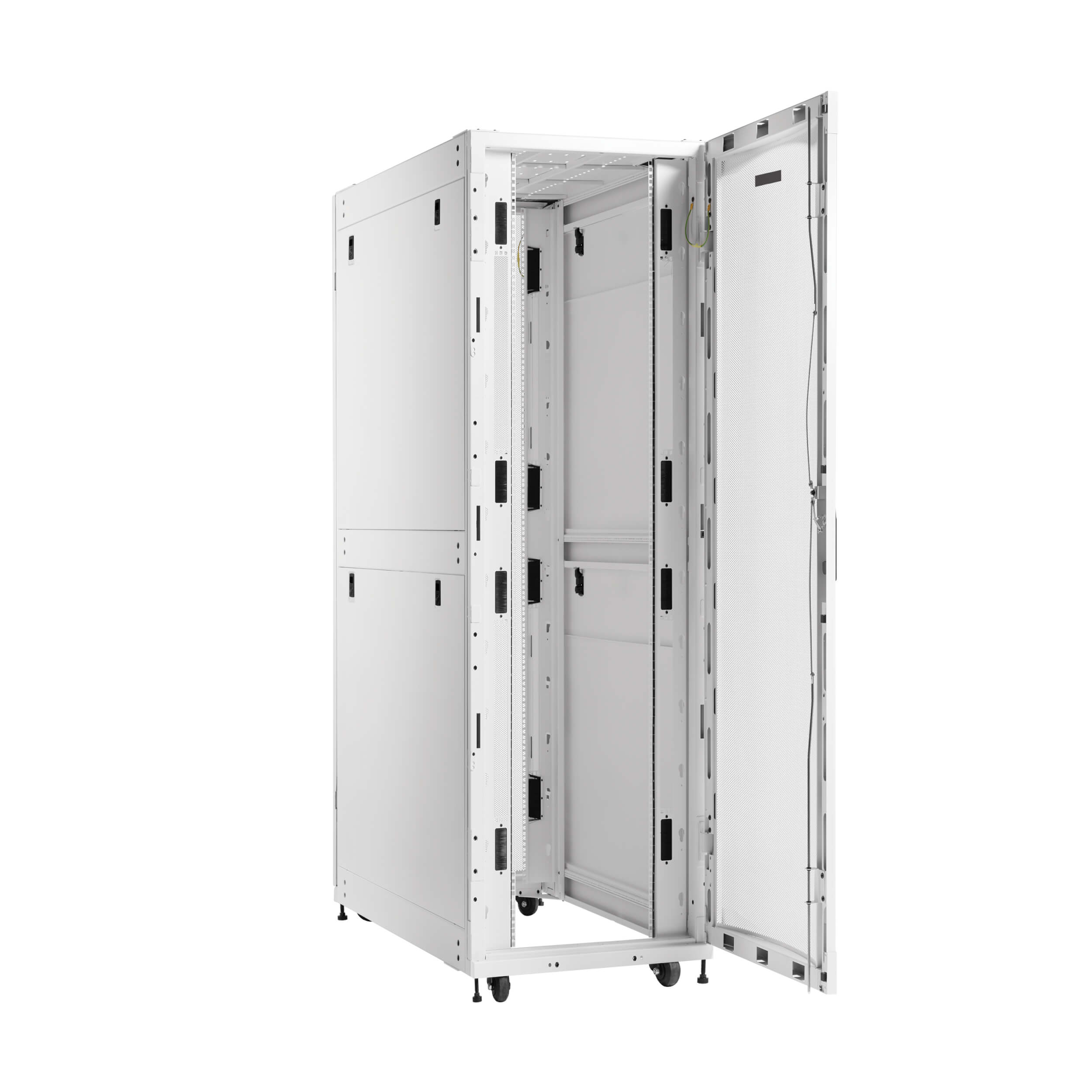 42U Heavy-Duty Deep Rack Enclosure for AI Servers, White | Eaton