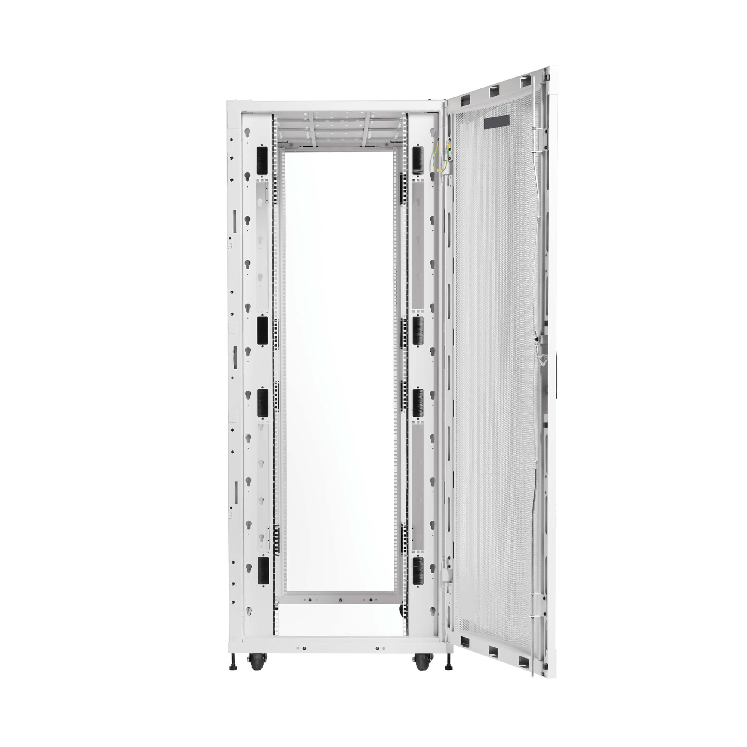 Ultra Wide Server Racks 45U Heavy-Duty Deep Extra Wide AI Server Rack Enclosure, White | Eaton
