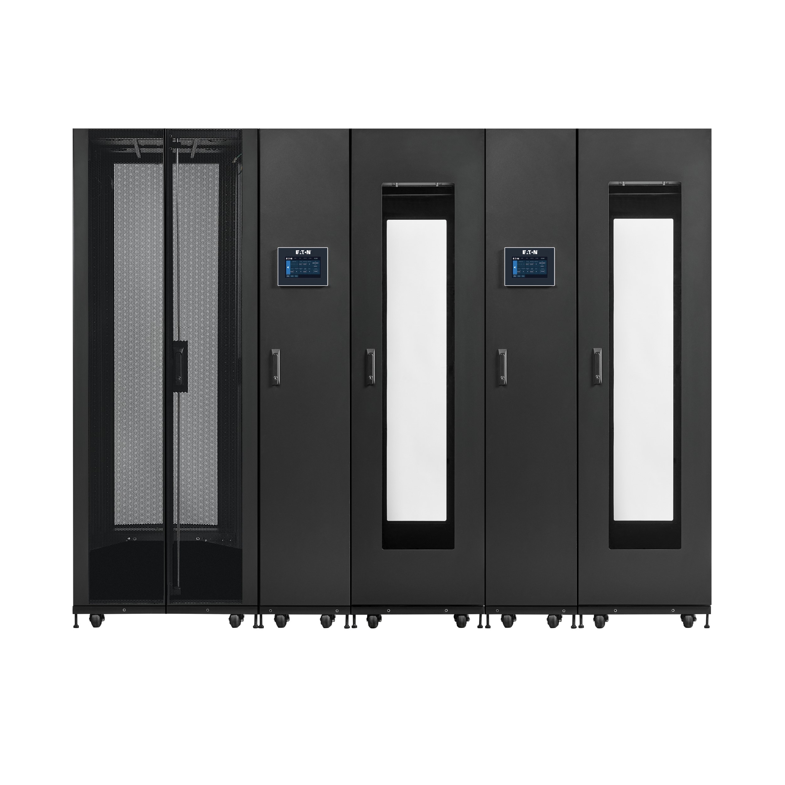 Modular Data Center, Self-Cooling, 2x 44U Racks, 2x 12 kW AC, Service ...
