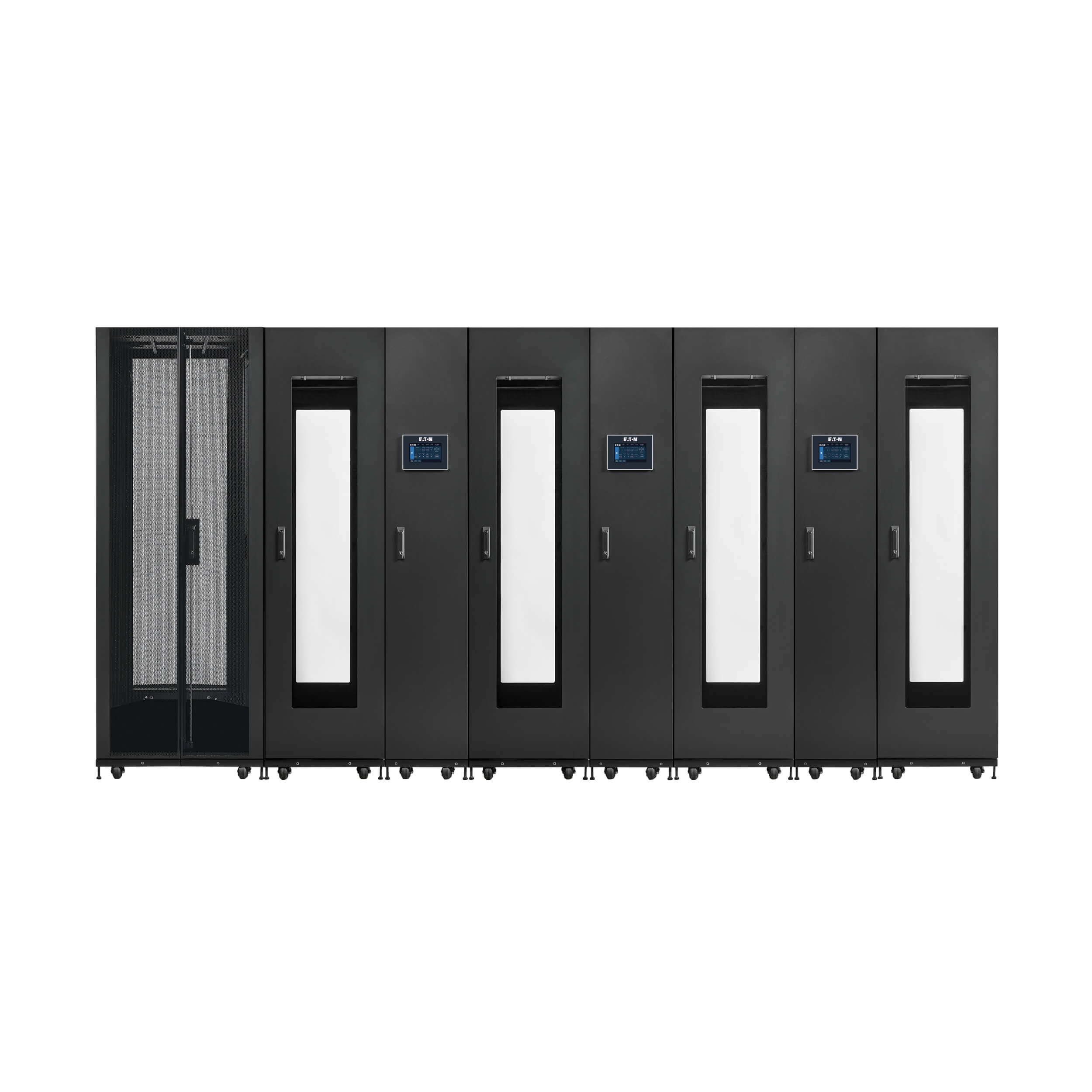 Modular Data Center, Self-Cooling, 4x 44U Racks, 3x 12 kW AC, Service ...