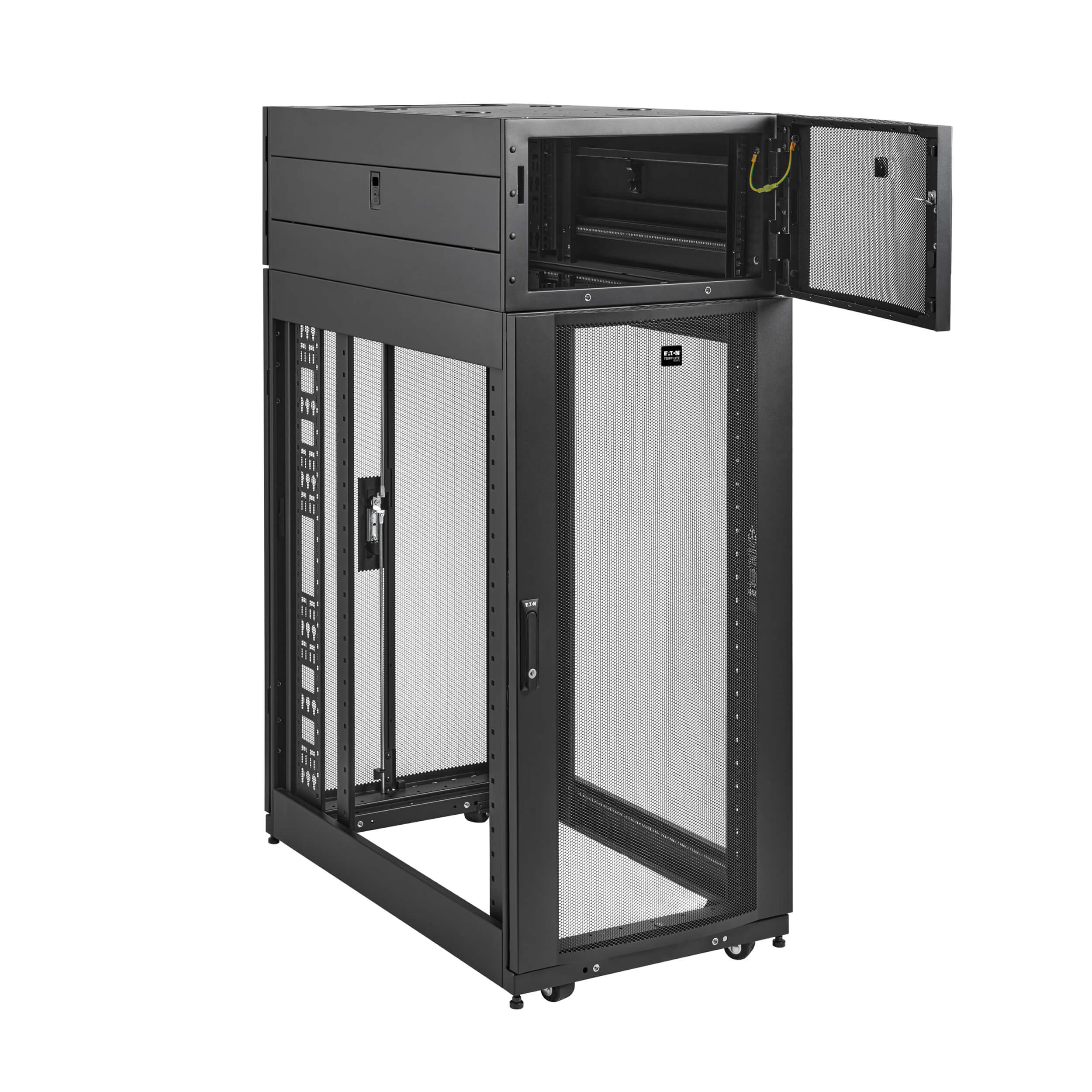 6U Server Rack Vertical Extension Cabinet, Heavy-Duty, Locking, | Eaton