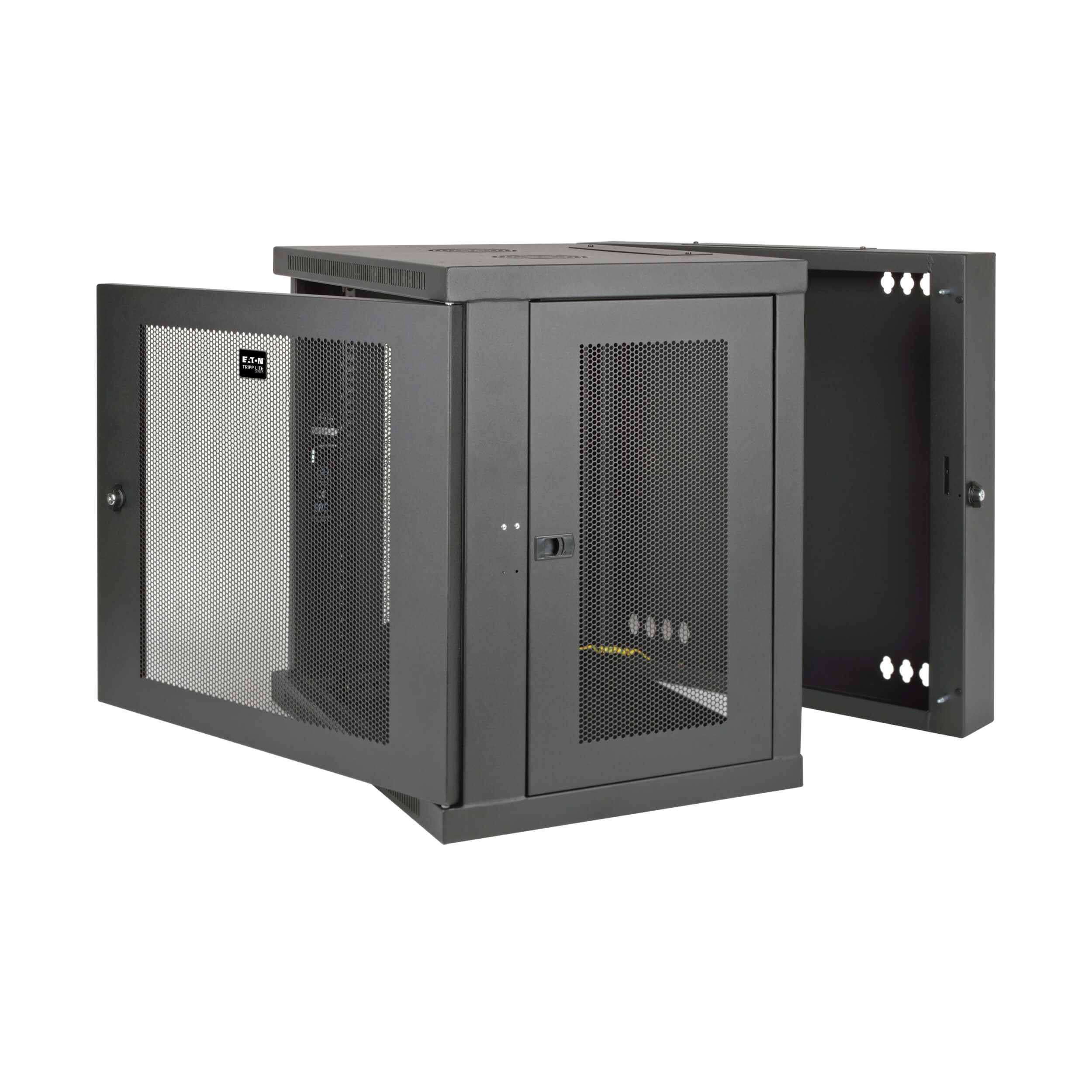 10U Server Rack Cabinet, Low-Profile, Switch-Depth, Wall-Mount | Eaton