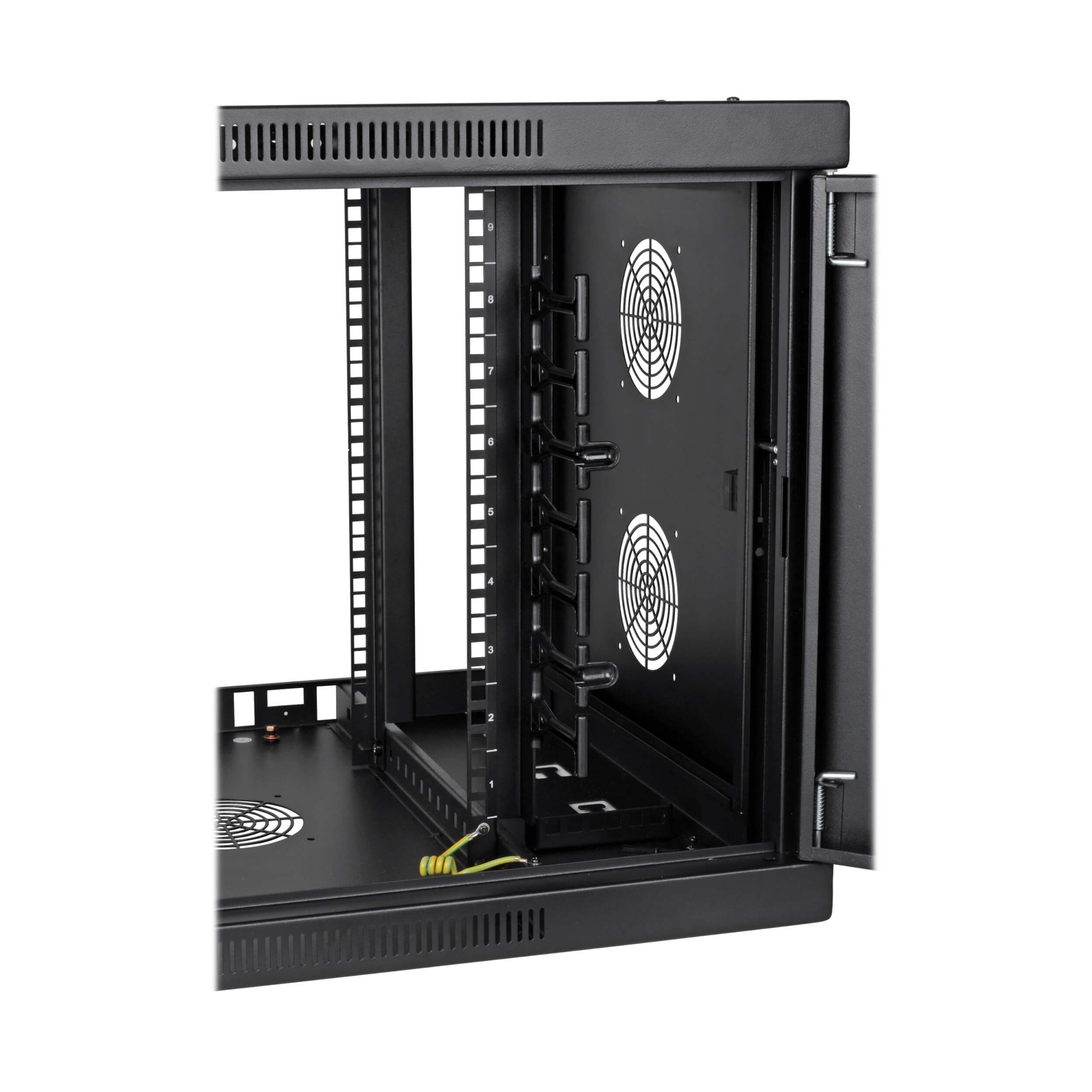 9U Server Rack Cabinet, Switch-Depth-Plus, Wall-Mount, Wide | Eaton