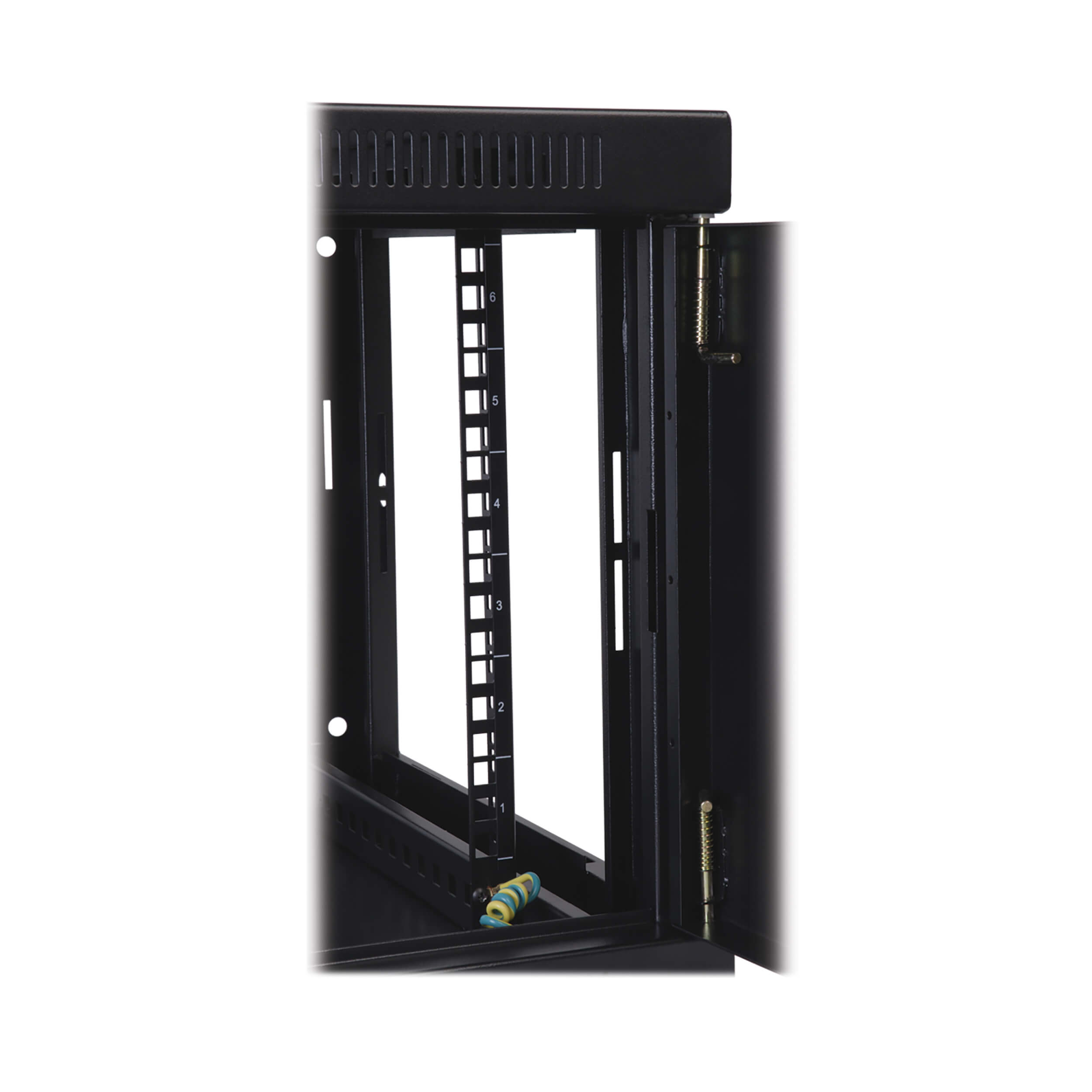 9U Server Rack Cabinet, Switch-Depth, Wall-Mount, Window | Eaton