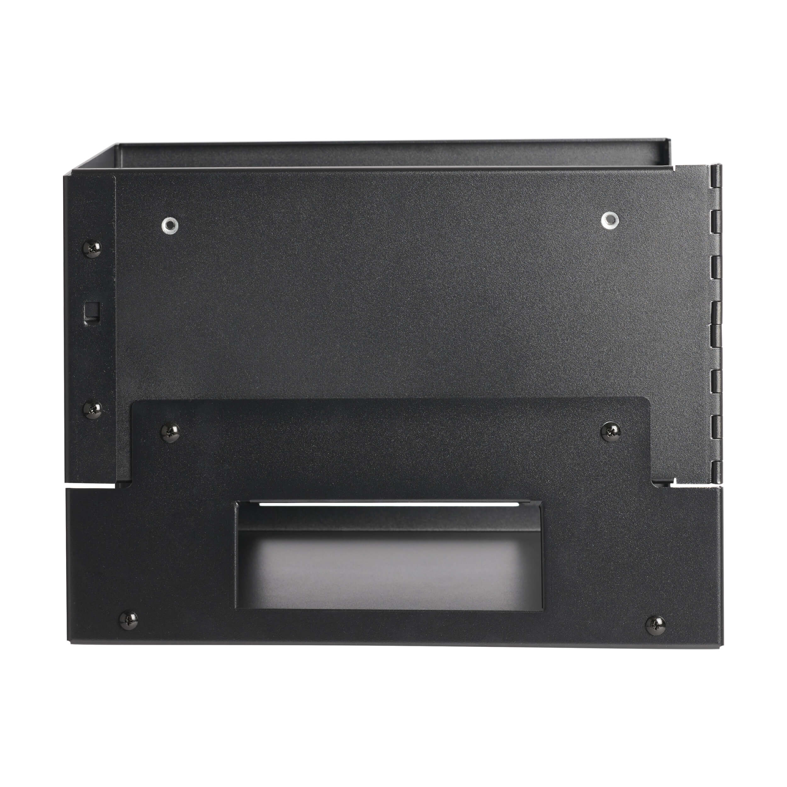 4U Shelved Wall-Mount Hinged Bracket for Small Switches, Patch Panels ...