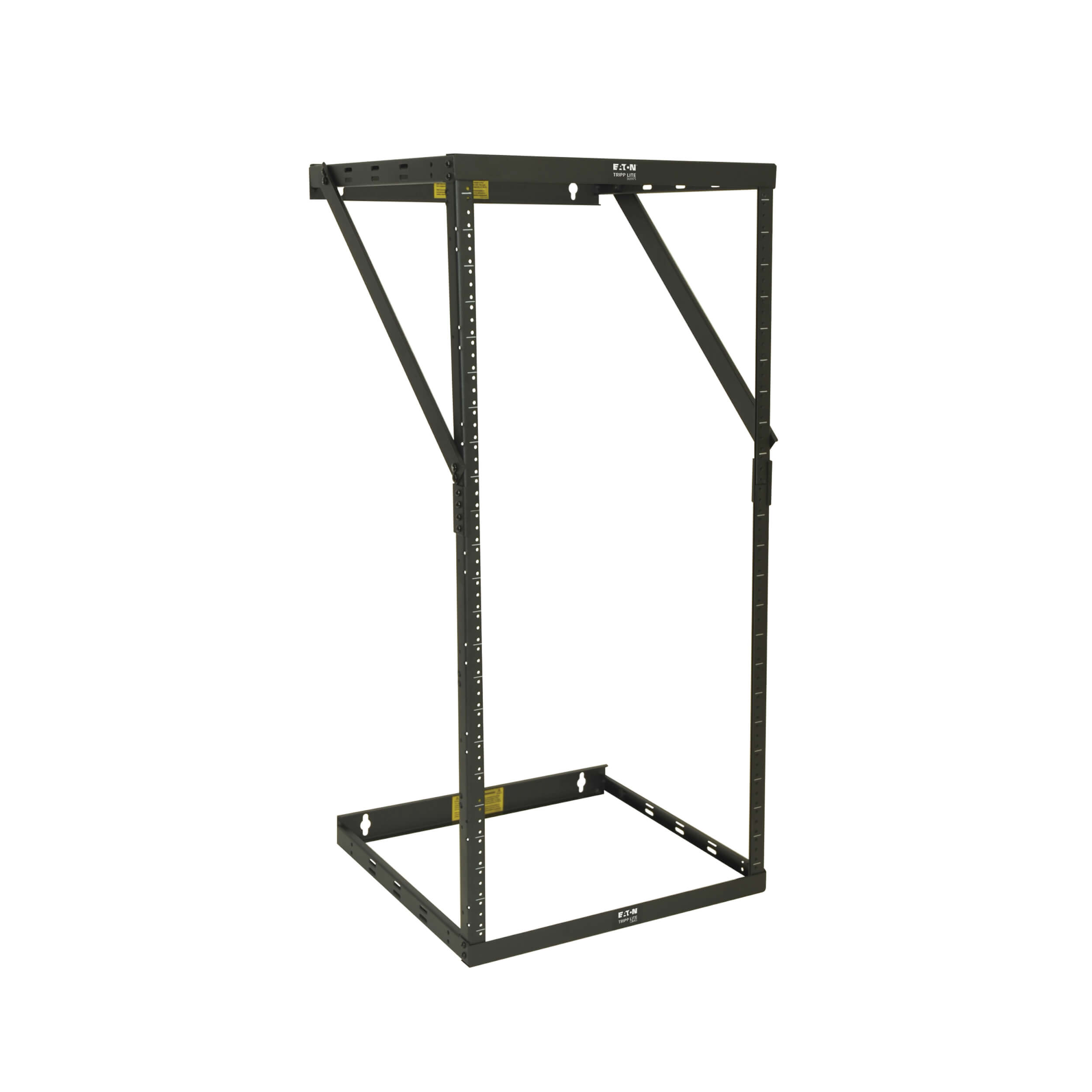 Expandable 2-Post Open Frame Server Rack, Patch-Depth, Wall-Mount | Eaton