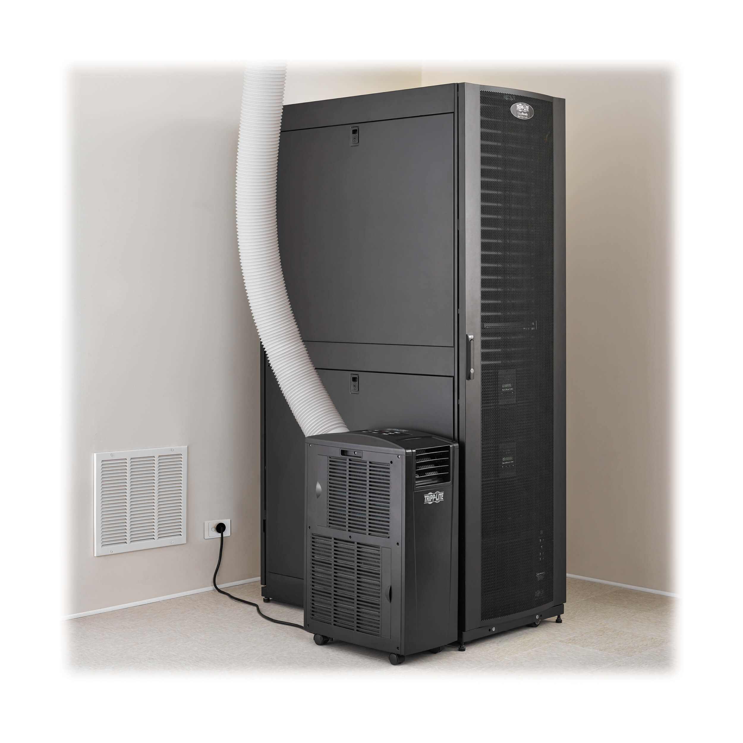 Portable Server Rack Cooling Unit, 12,000 BTU, 230V, R290, CEE7 Plug ...