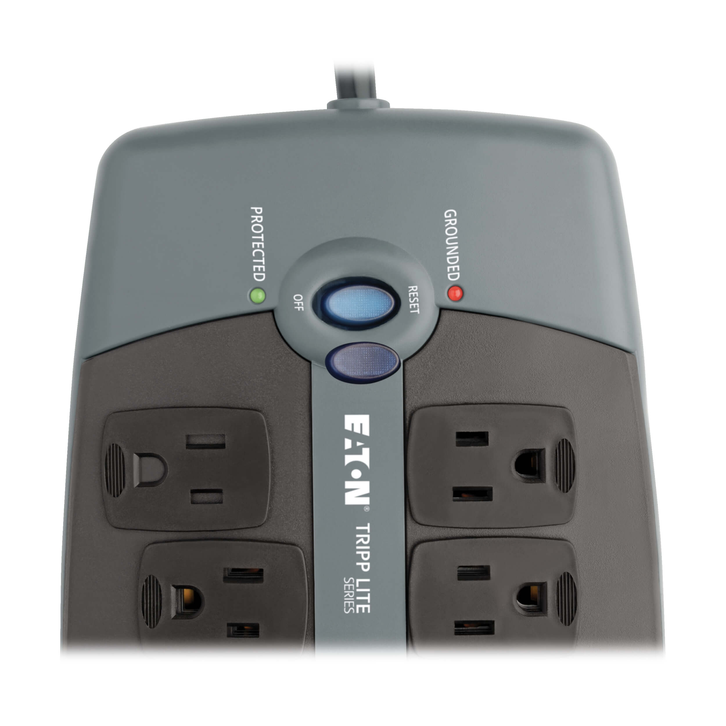 Surge Protector, 10 Outlet, 3345 Joules, 8ft Cord with RA plug Eaton