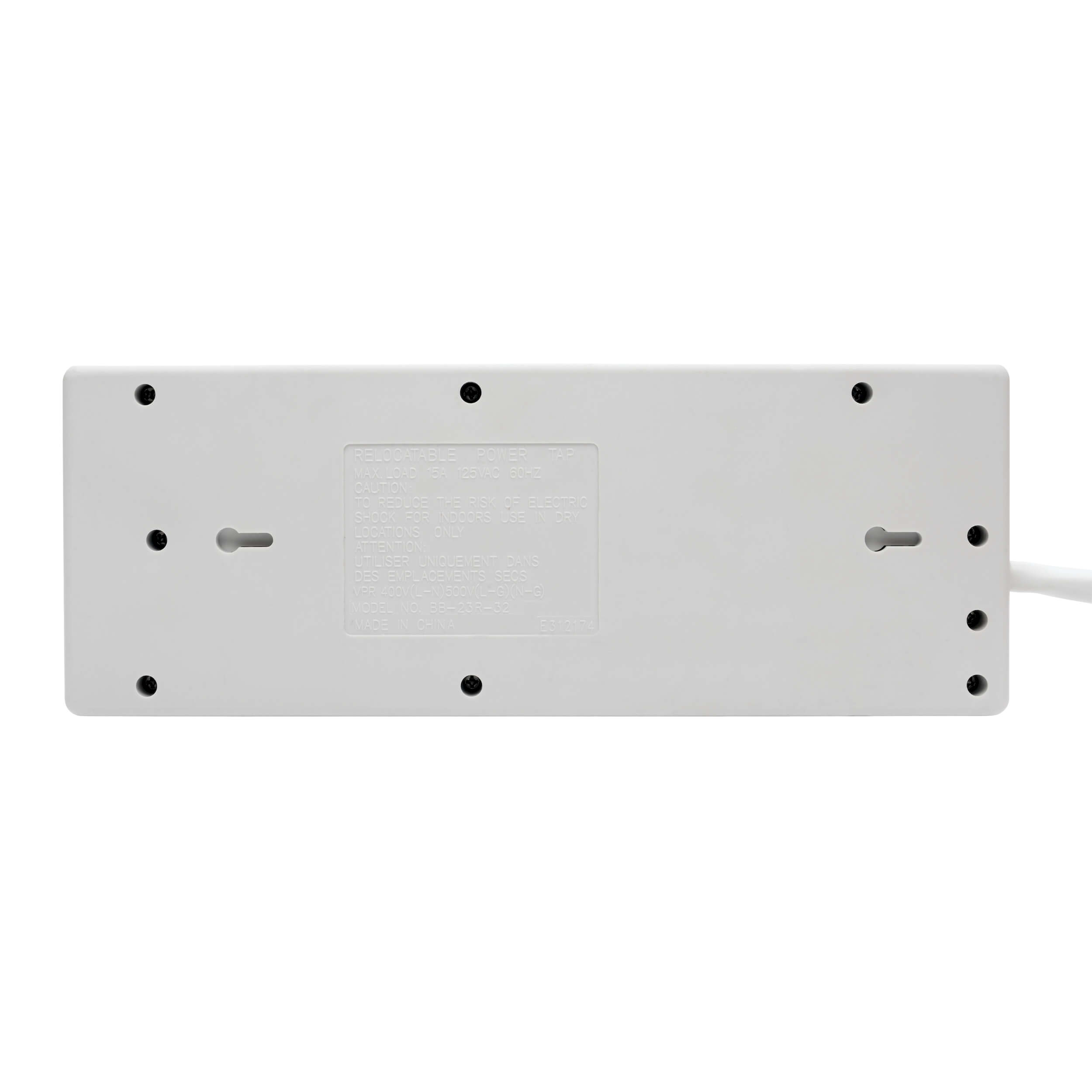 8 Outlet Surge Protector, DSL Phone Line Protection, 6ft Cord Eaton