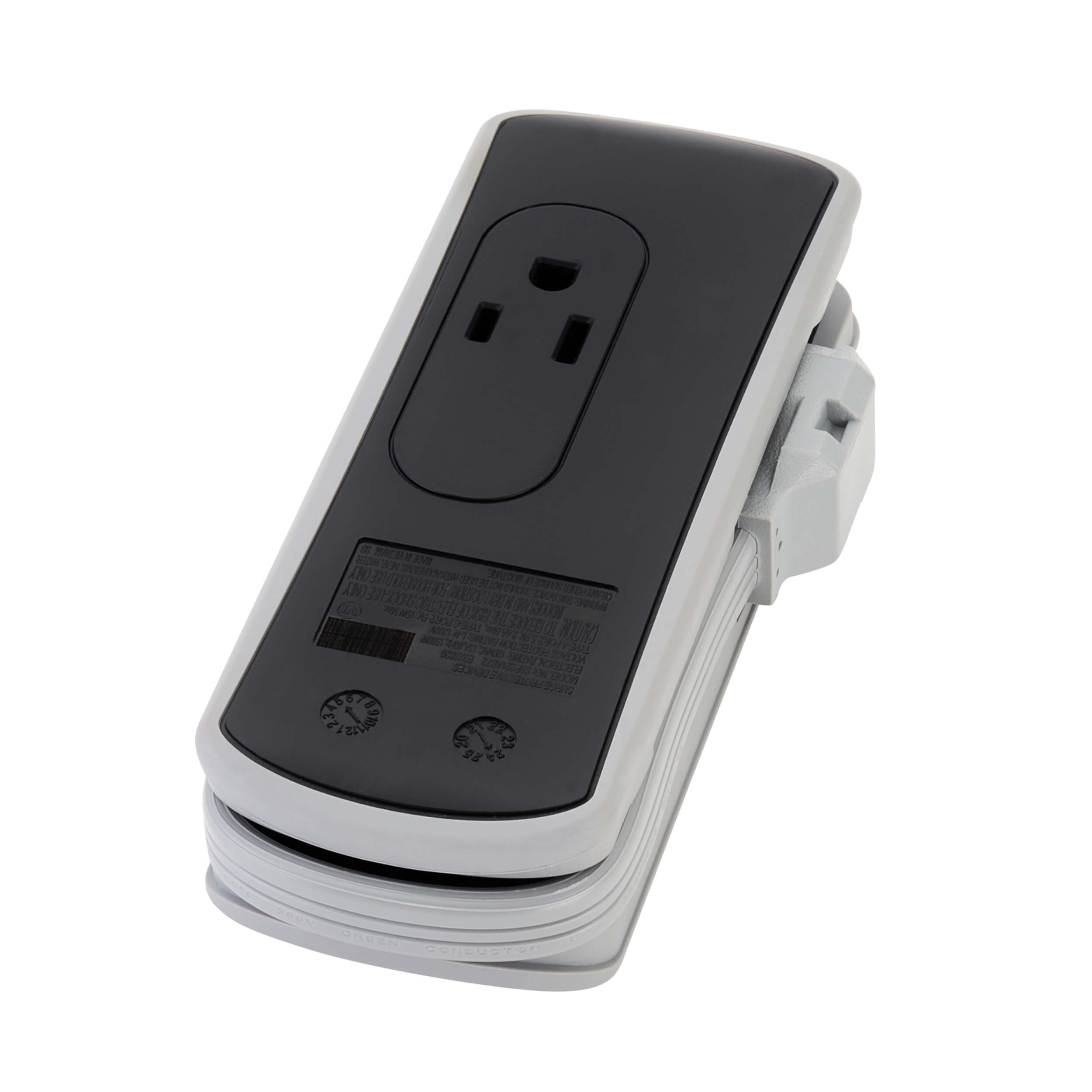 Surge Protector, 2 Outlet, Direct Plug-in, USB-A, USB-C | Eaton