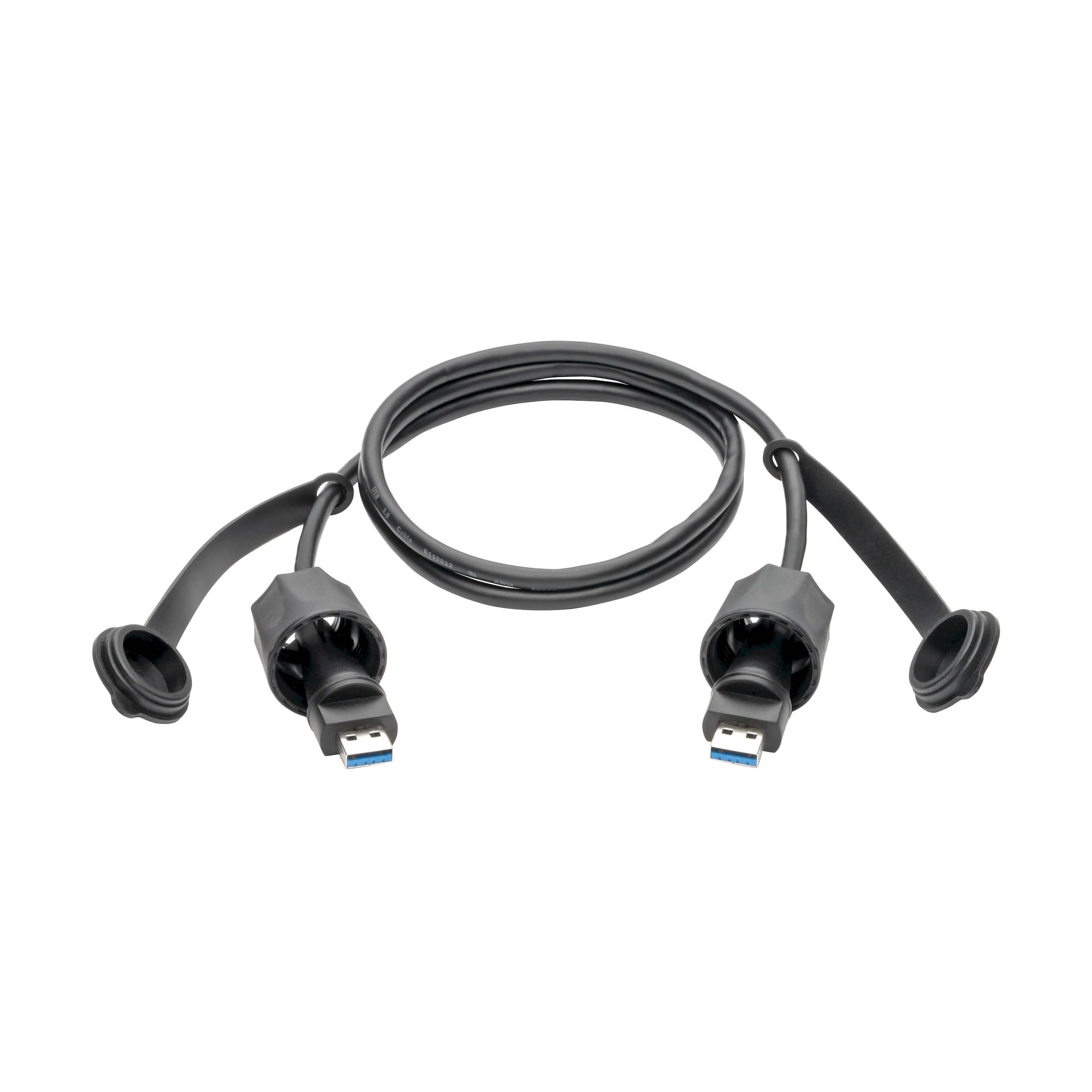 USB A Male To USB A Male Cable, 3.0/3.1, Industrial, 3 ft Eaton