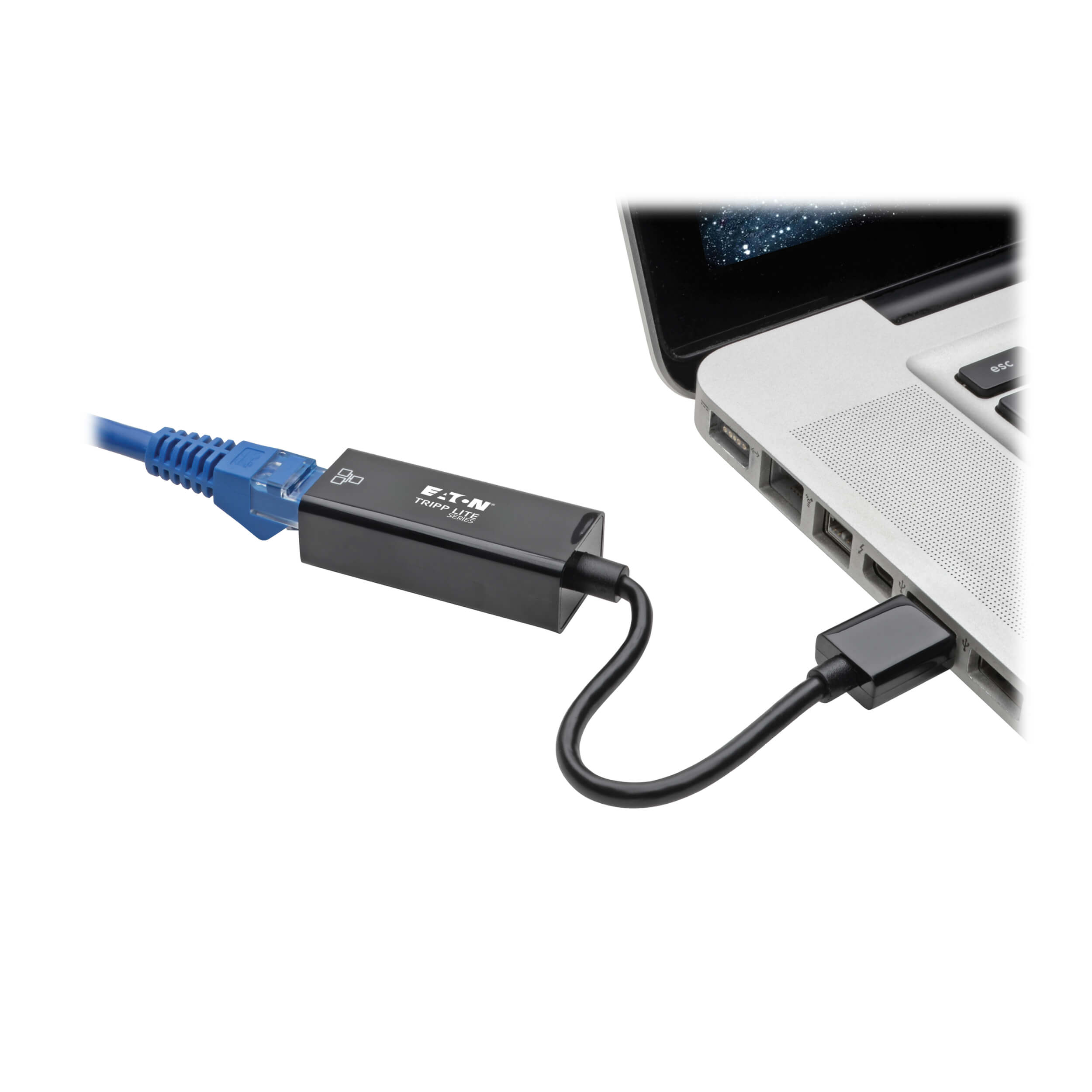 USB 3.0 Gigabit Adapter, 10/100/1000 Mbps Eaton