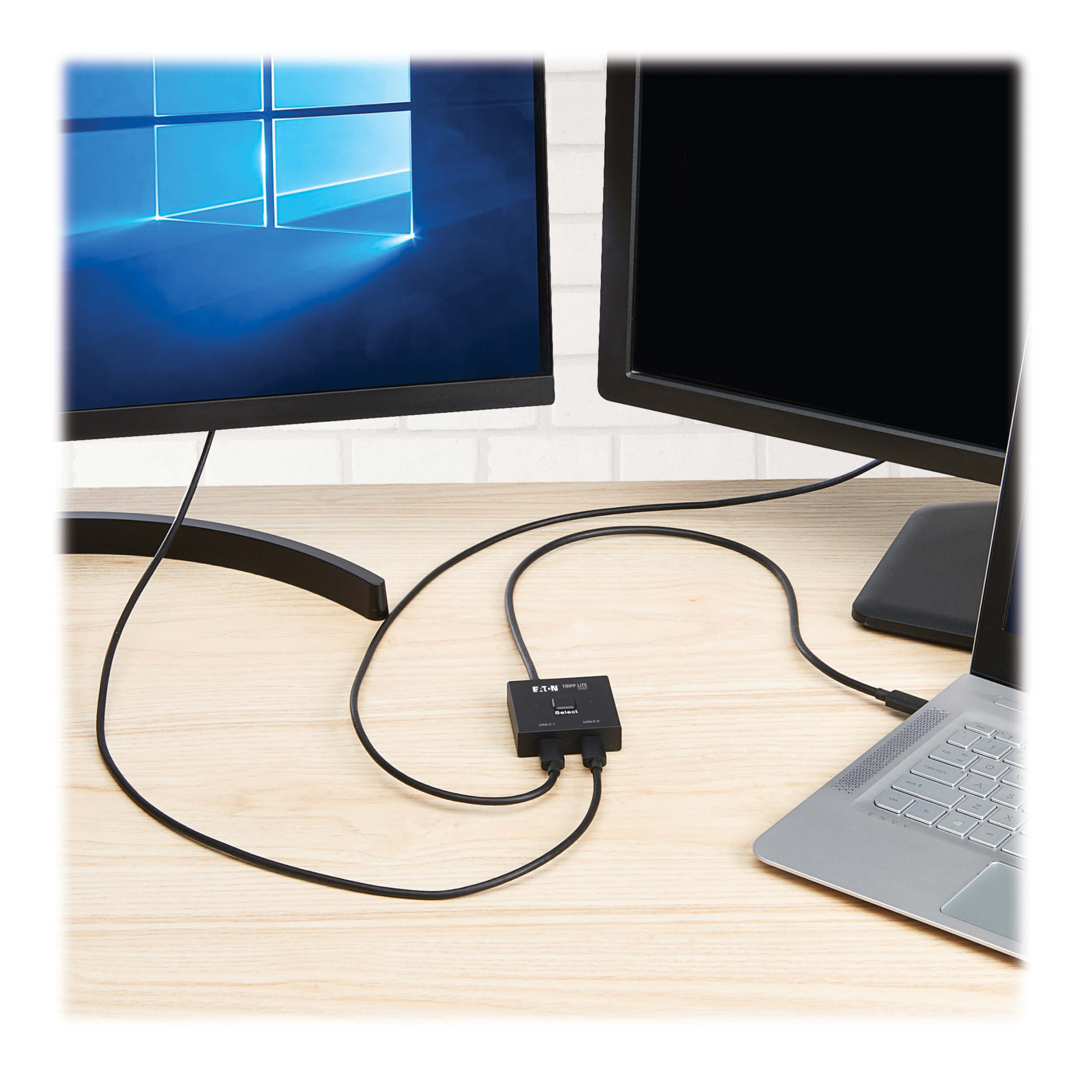 Bi-Directional USB-C Switch, 8K/60 Hz Video, USB 10Gbps Data and 100W ...