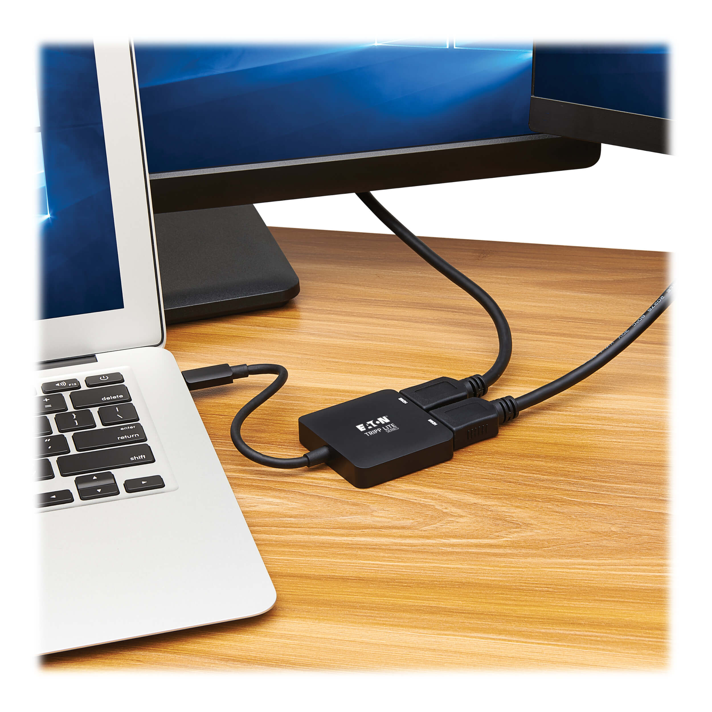 USB-C to Dual HDMI Adapter, 4K MST | Eaton