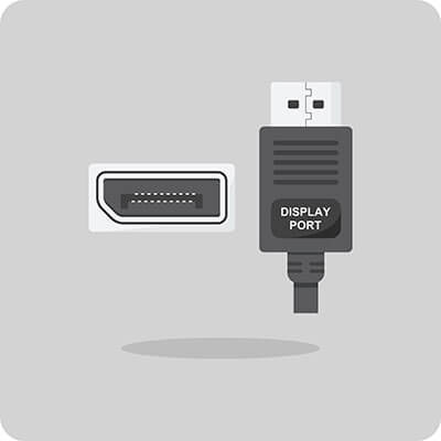 dp displayport connection