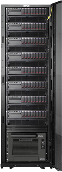 data center server rack enclosure