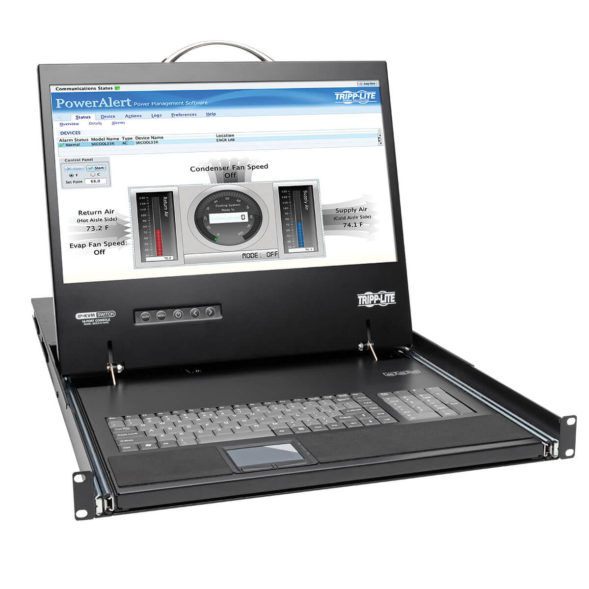 netcommander 16-port cat5 kvm over ip switch