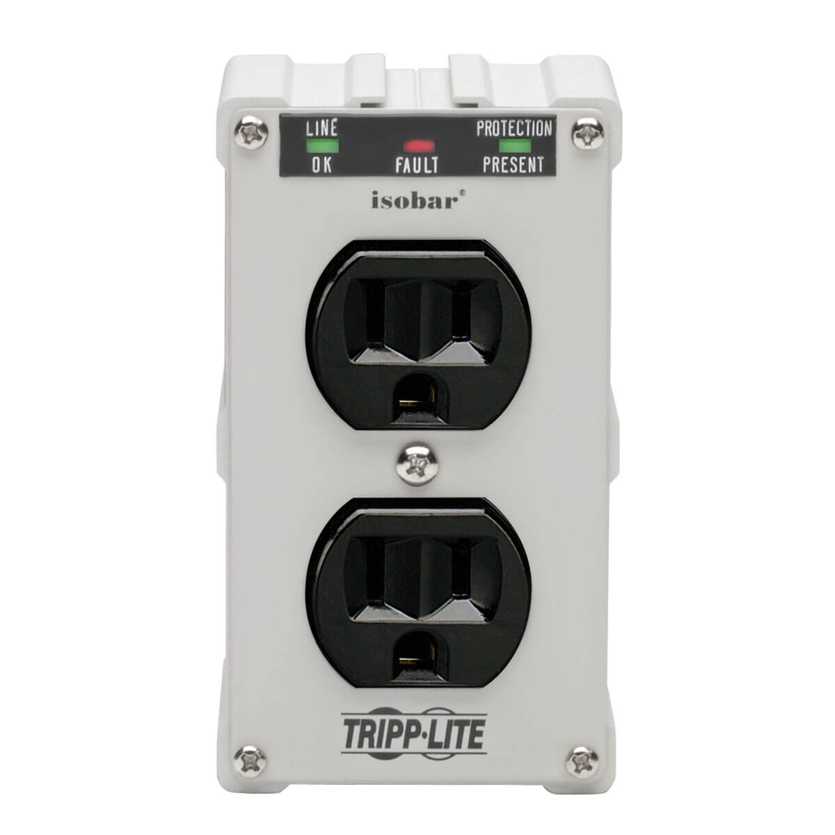 Isobar Surge Protector, 2 Outlet, Direct Plug, 1410 Joules | Eaton