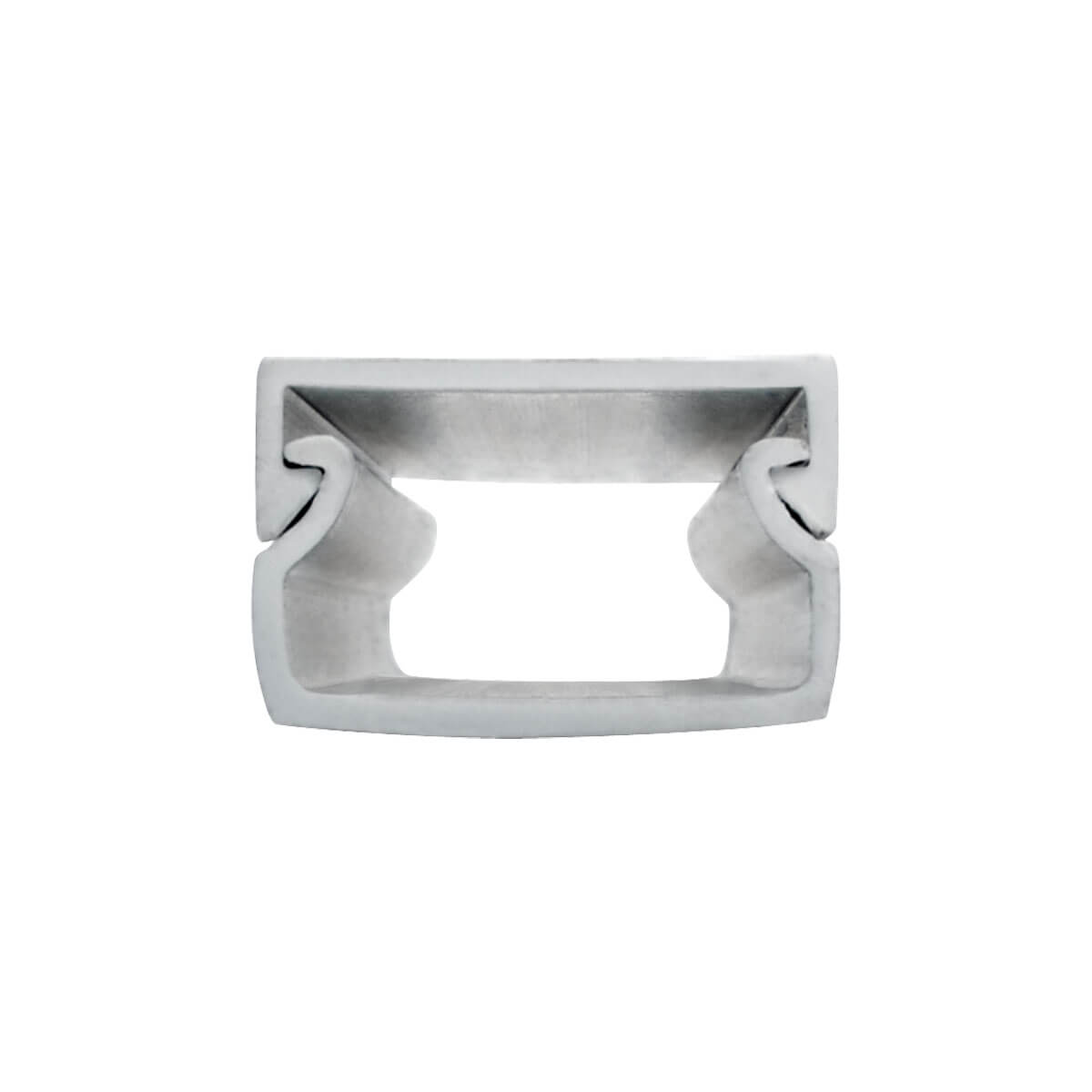 2-Piece Raceway, Base and Cap, 20 Pk, White, 2 m | Eaton