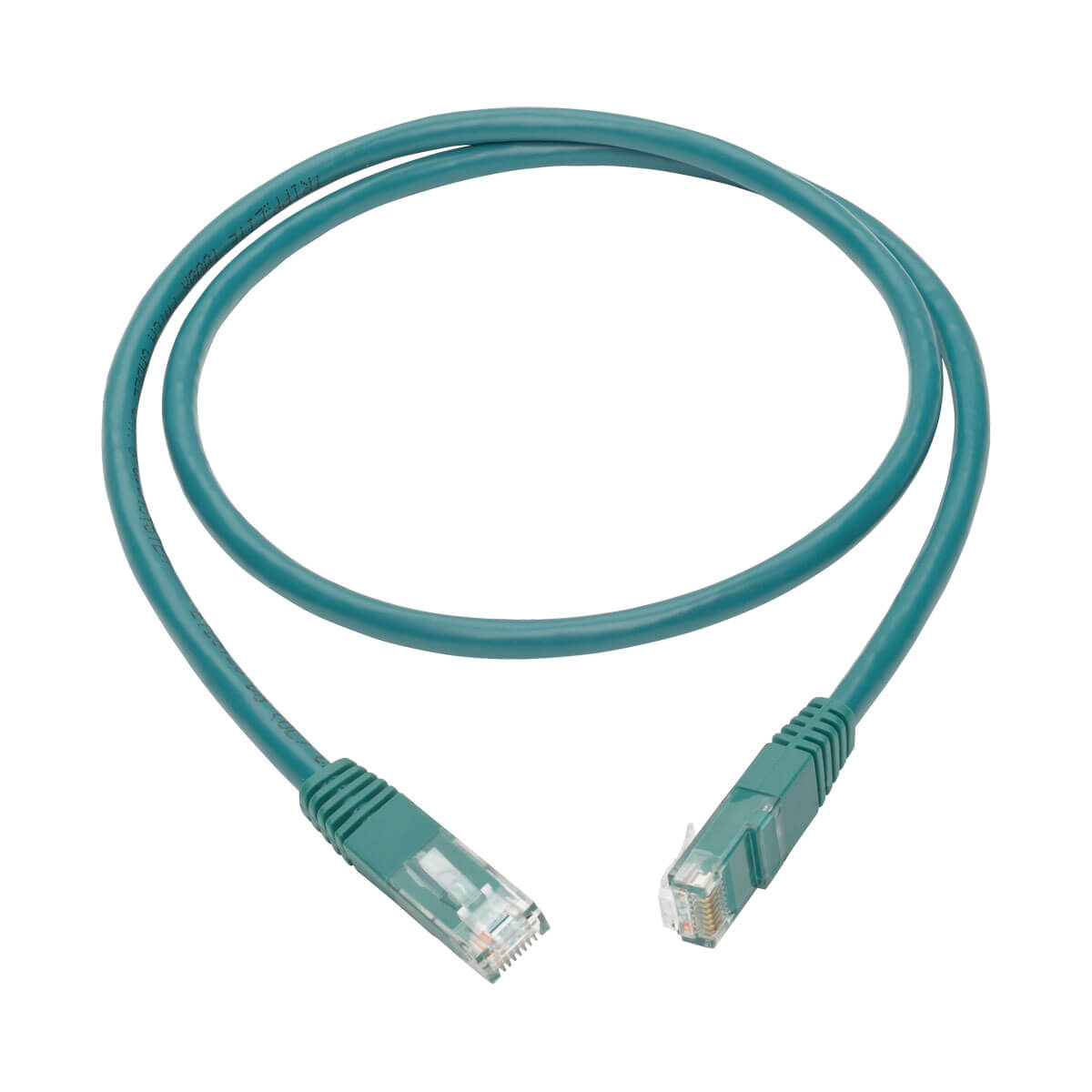 Cat6 Gigabit Cable, Green, 3ft Eaton