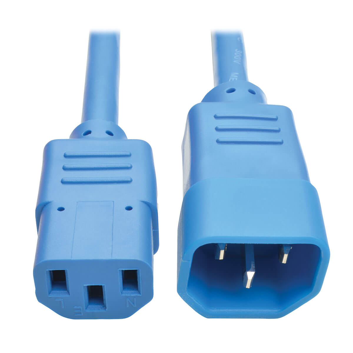 C14 To C13 Computer Power Cord 6 Ft Blue Eaton