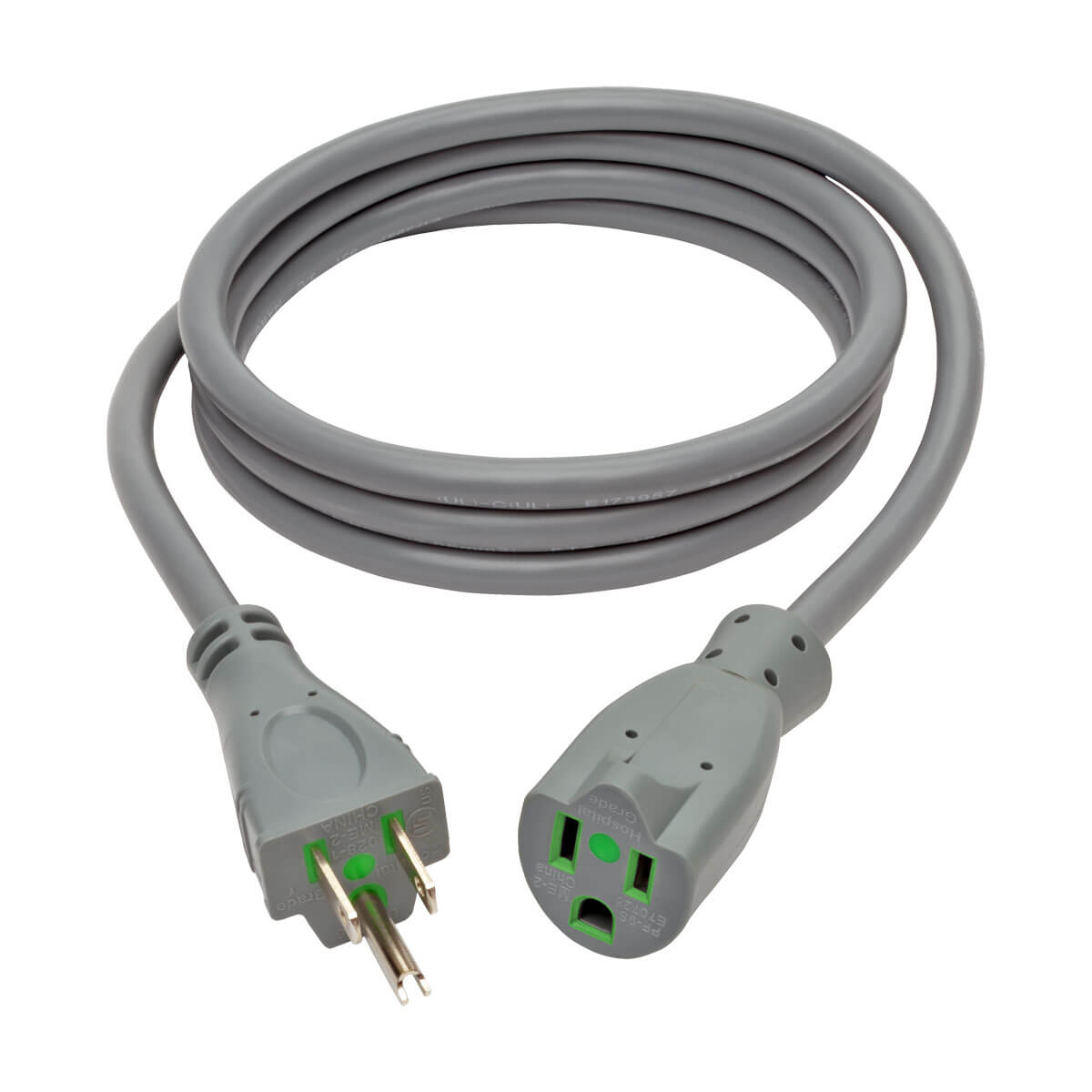 6ft HospitalGrade Extension Cord, 515PHG to 515RHG Eaton