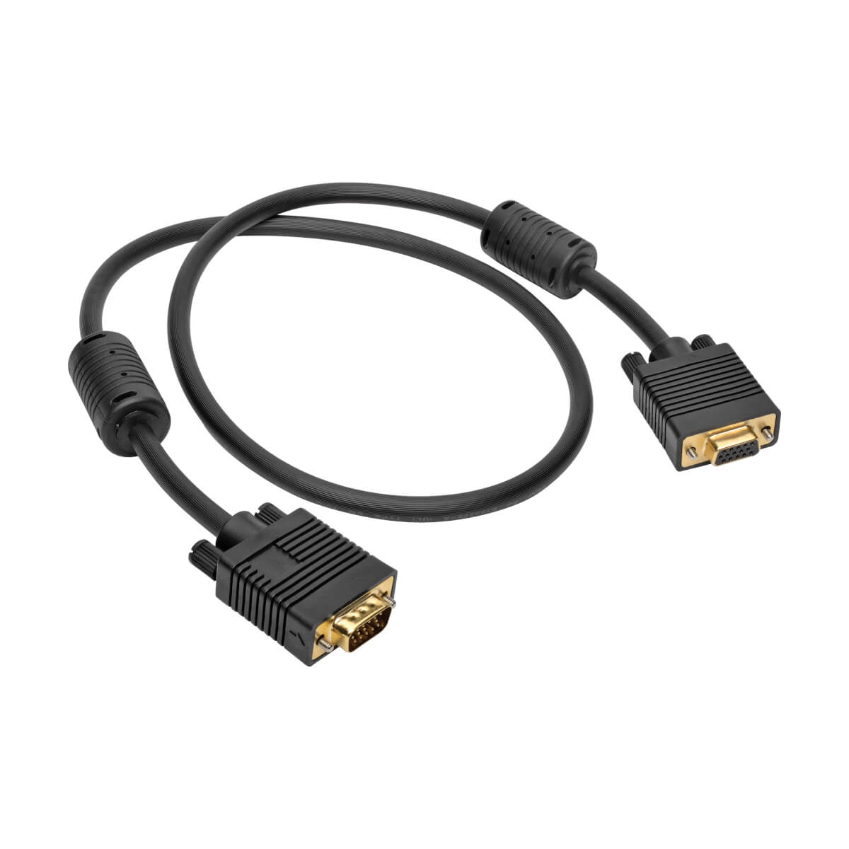 VGA HighResolution RGB Coaxial Cable (HD15 M/F)), 3 ft. Eaton