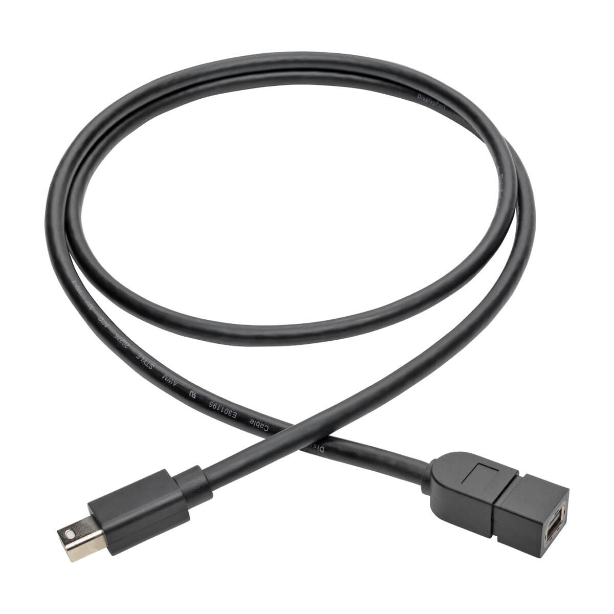 Mini DisplayPort Extension Cable, 4K 60 Hz, HDCP 2.2, 3ft. Eaton