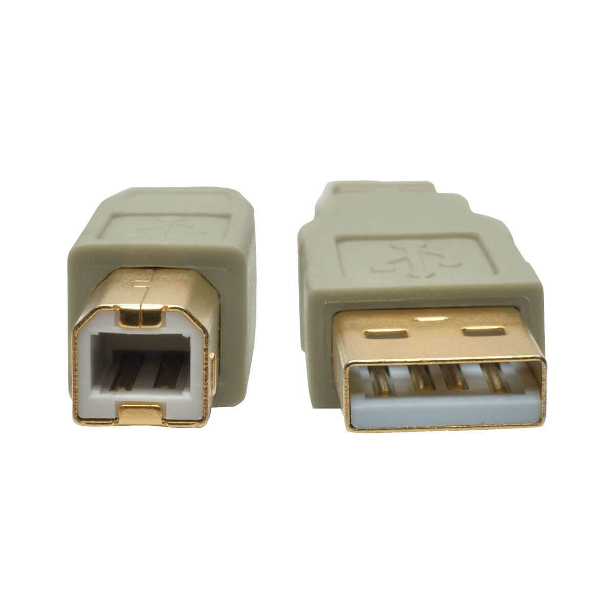 USB 2.0 A/B Cable, Beige, 10 ft. | Eaton