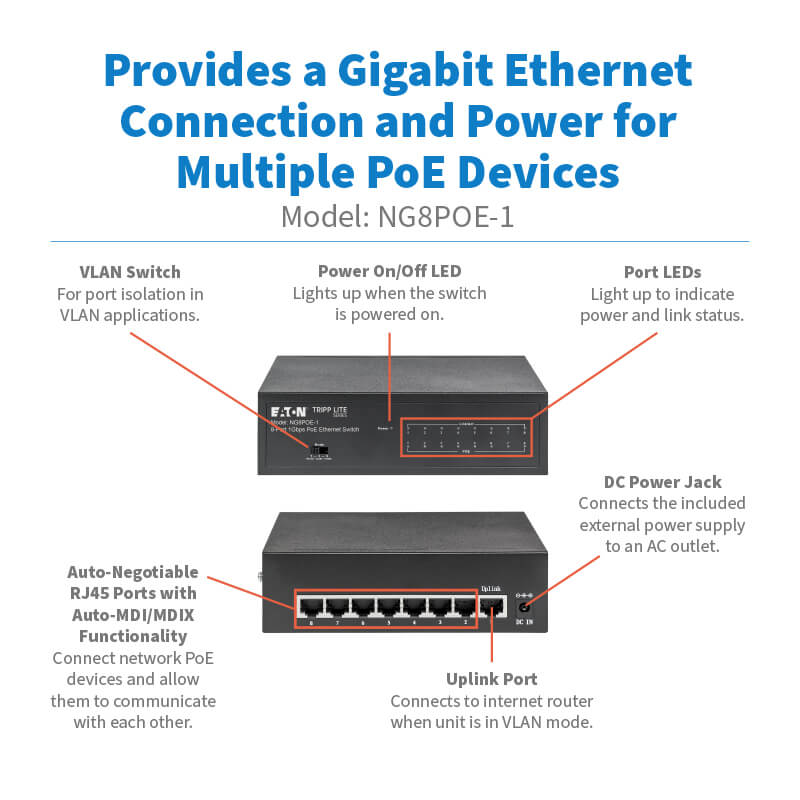 KW 2-Port RJ45 AB Switch Box – 1Gbps CAT6/CAT5E Ethernet Selector, STP