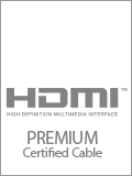 HDMI premium certified cable