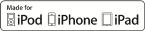 Made for iPod, iPhone and iPad