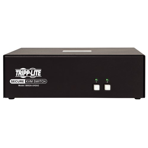 Secure NIAP 2-Port KVM Switch, Dual Monitor, HDMI, Audio | Tripp Lite