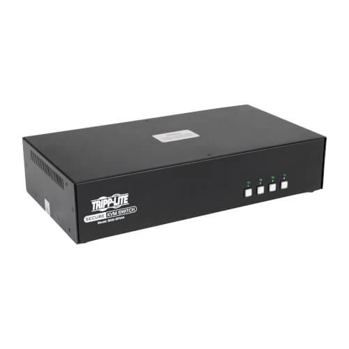 Tripp Lite 4-Port HDMI Dual-Display KVM Switch - 4K 60 Hz, USB 3.2 Gen 1,  HDCP 2.2, USB Sharing - KVM / audio / USB - B006-HD2UA4 - KVM Modules 