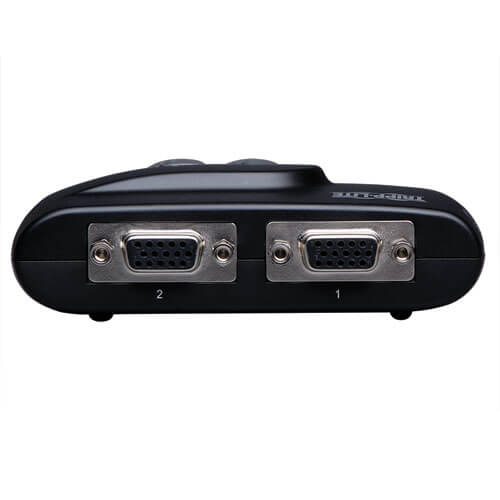 2-Port Compact USB KVM Switch, Audio and Cable | Eaton